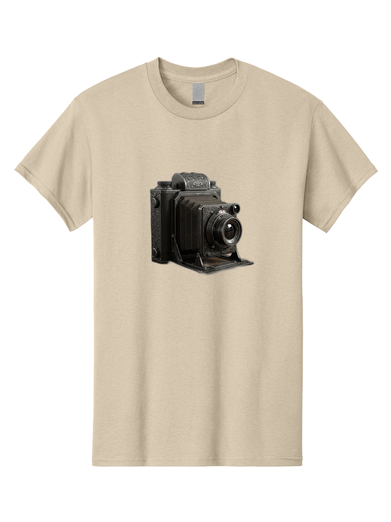Vintage-Camera-6 Men'S Graphic Tee, 100% Cotton, Comfortable Casual Summer Wear, Machine Washable, Vintage Camera, Antique Photography, Classic Camera Design, Old-Fashioned Photography Equipment, Retro Camera, Historical Camera, Black Camera Bae810 14