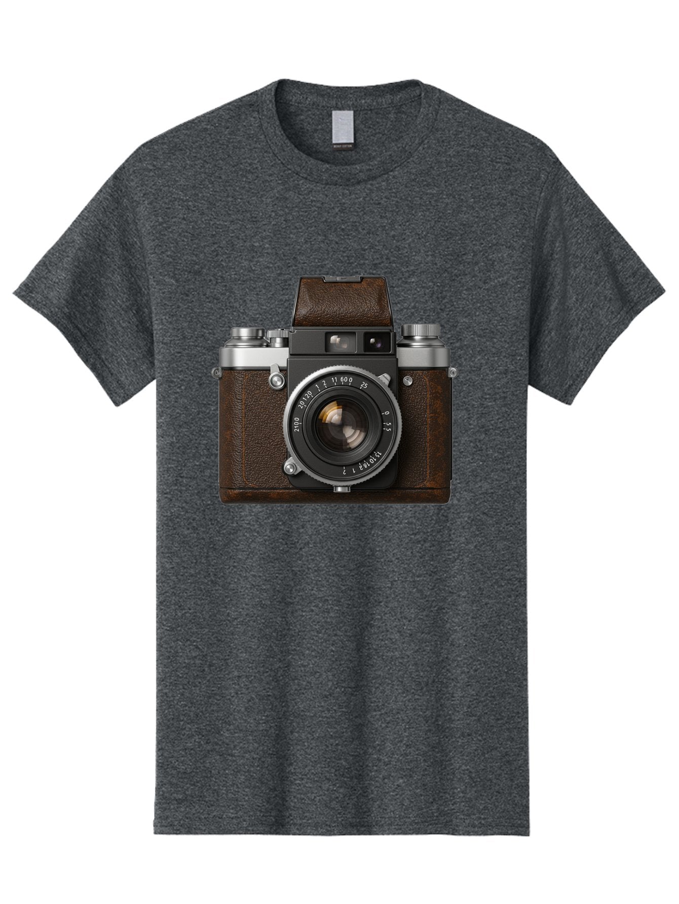 Vintage-Camera-7 Men'S Graphic Tee, 100% Cotton, Comfortable Casual Summer Wear, Machine Washable, Classic Camera, Vintage Photography, Film Camera, Retro Style, Leather Wrap, Silver Accents, Photography Equipment, Nostalgic Charm, Bae811 6