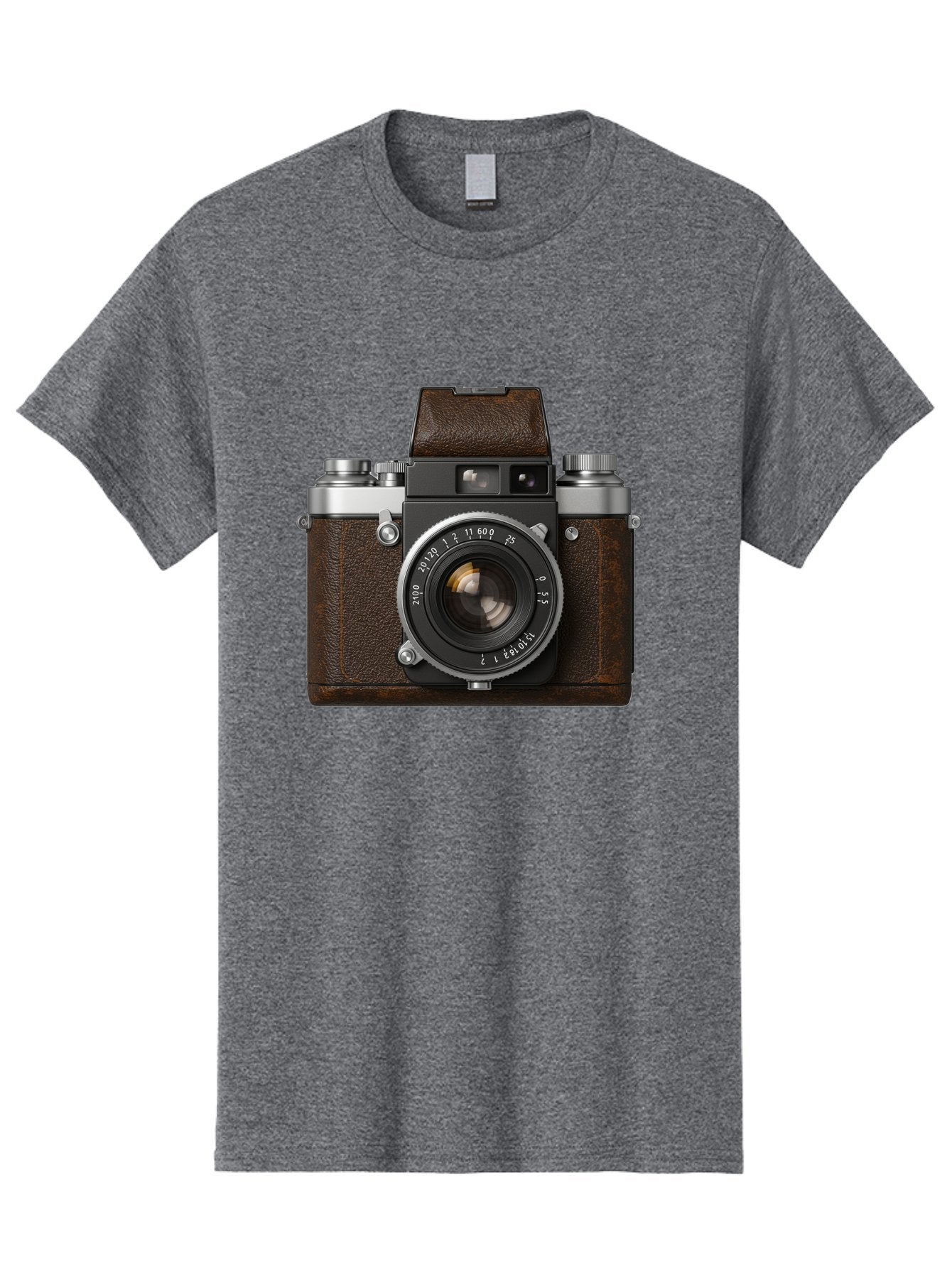 Vintage-Camera-7 Men'S Graphic Tee, 100% Cotton, Comfortable Casual Summer Wear, Machine Washable, Classic Camera, Vintage Photography, Film Camera, Retro Style, Leather Wrap, Silver Accents, Photography Equipment, Nostalgic Charm, Bae811 8