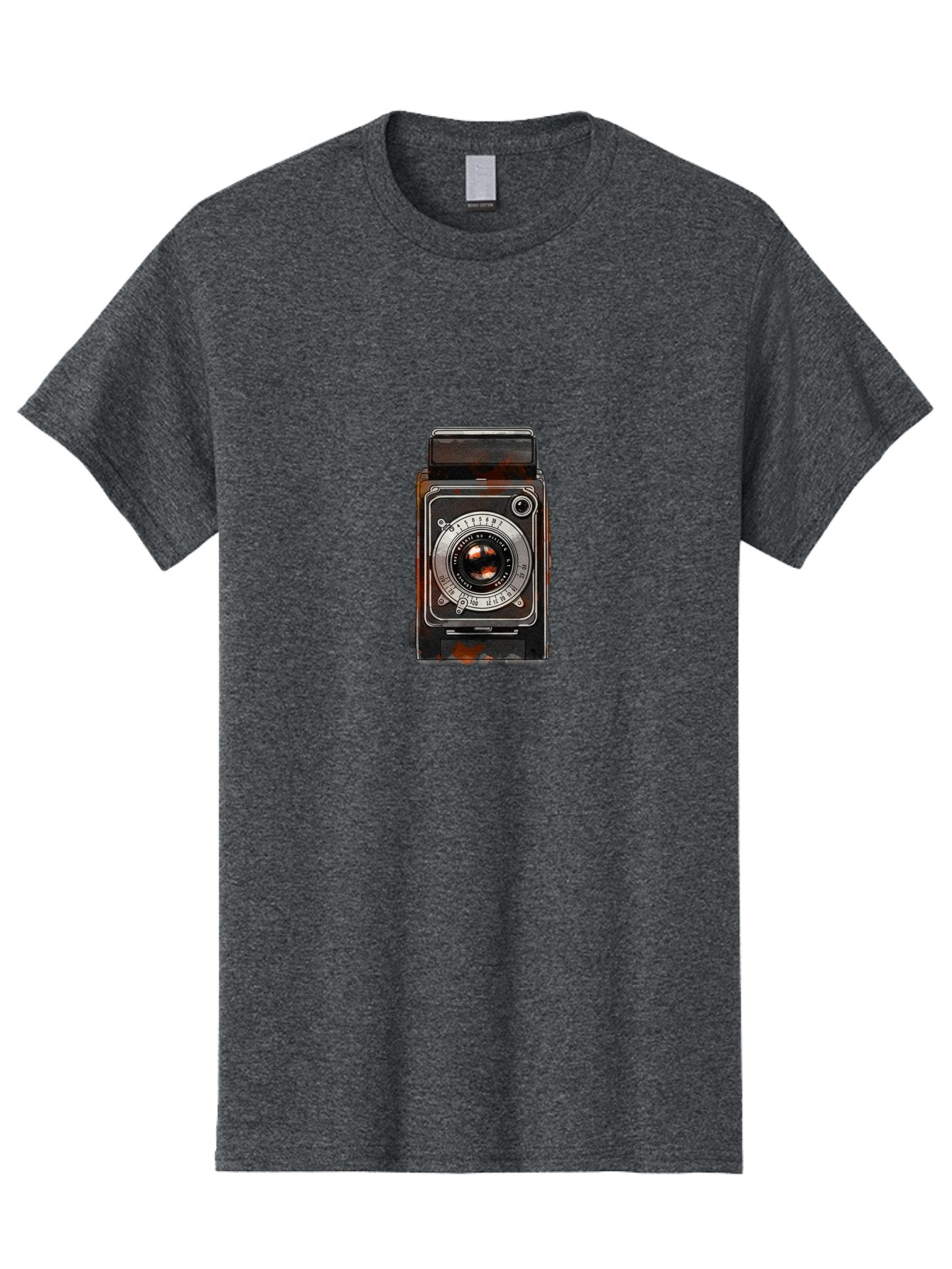 Vintage-Camera-9 Men'S Graphic Tee, 100% Cotton, Comfortable Casual Summer Wear, Machine Washable, Vintage Camera, Old Camera, Photography Equipment, Retro Technology, Classic Design, Nostalgic, Analog Camera, Film Camera Bae813 9