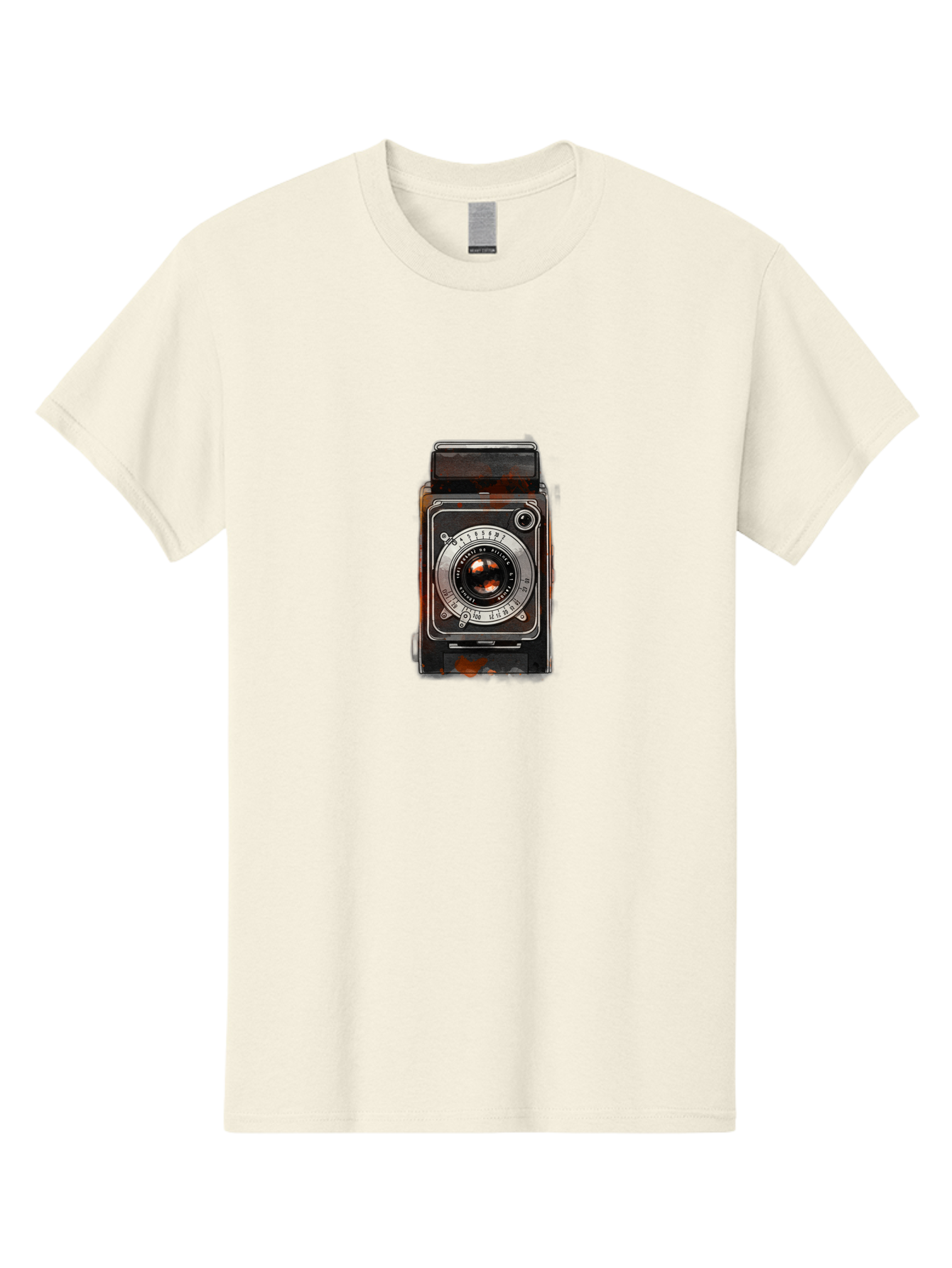 Vintage-Camera-9 Men'S Graphic Tee, 100% Cotton, Comfortable Casual Summer Wear, Machine Washable, Vintage Camera, Old Camera, Photography Equipment, Retro Technology, Classic Design, Nostalgic, Analog Camera, Film Camera Bae813 4