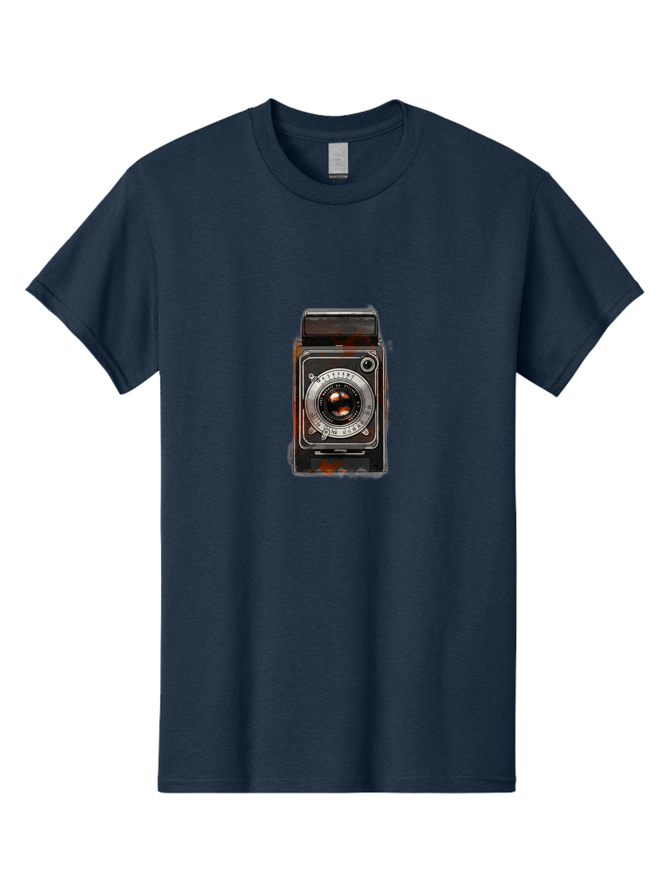 Vintage-Camera-9 Men'S Graphic Tee, 100% Cotton, Comfortable Casual Summer Wear, Machine Washable, Vintage Camera, Old Camera, Photography Equipment, Retro Technology, Classic Design, Nostalgic, Analog Camera, Film Camera Bae813 8