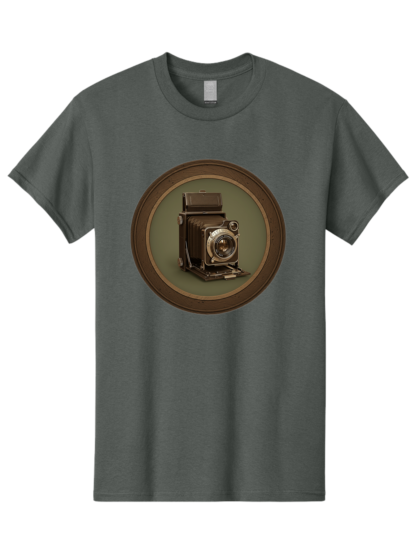 Vintage-Camera Men'S Graphic Tee, 100% Cotton, Comfortable Casual Summer Wear, Machine Washable, Vintage Camera, Antique Photography Equipment, Classic Camera Design, Retro Style, Old-Fashioned Lens, Nostalgic Photography, Timeless Art, Bae815 6