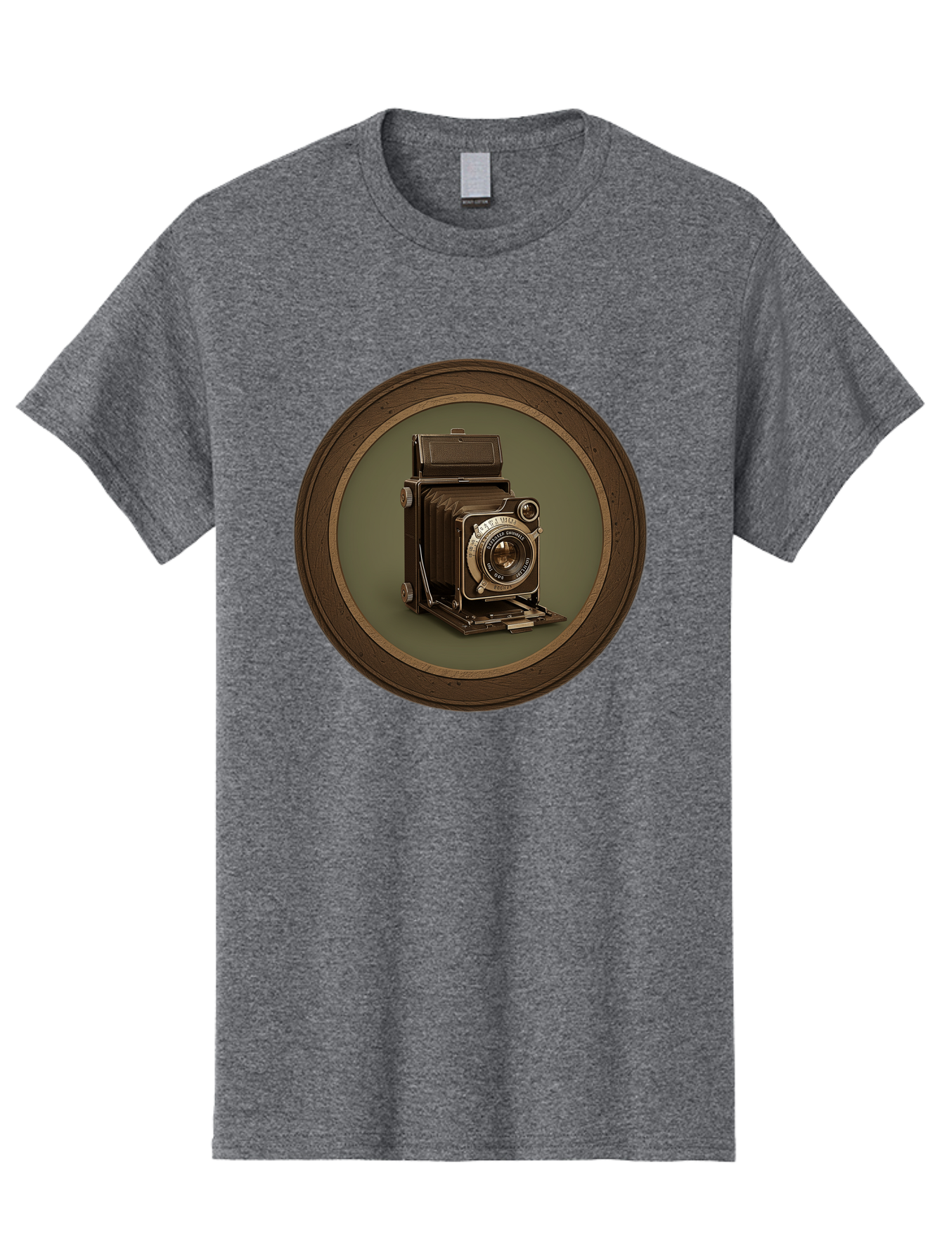 Vintage-Camera Men'S Graphic Tee, 100% Cotton, Comfortable Casual Summer Wear, Machine Washable, Vintage Camera, Antique Photography Equipment, Classic Camera Design, Retro Style, Old-Fashioned Lens, Nostalgic Photography, Timeless Art, Bae815 10