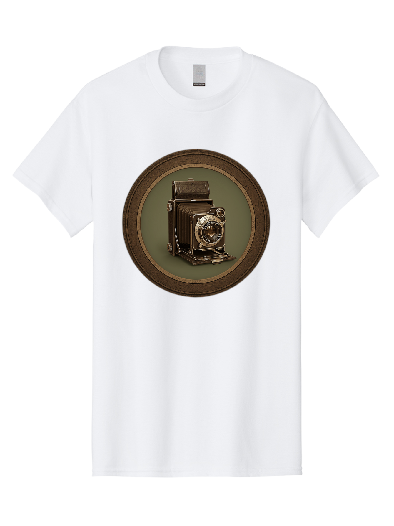 Vintage-Camera Men'S Graphic Tee, 100% Cotton, Comfortable Casual Summer Wear, Machine Washable, Vintage Camera, Antique Photography Equipment, Classic Camera Design, Retro Style, Old-Fashioned Lens, Nostalgic Photography, Timeless Art, Bae815 5