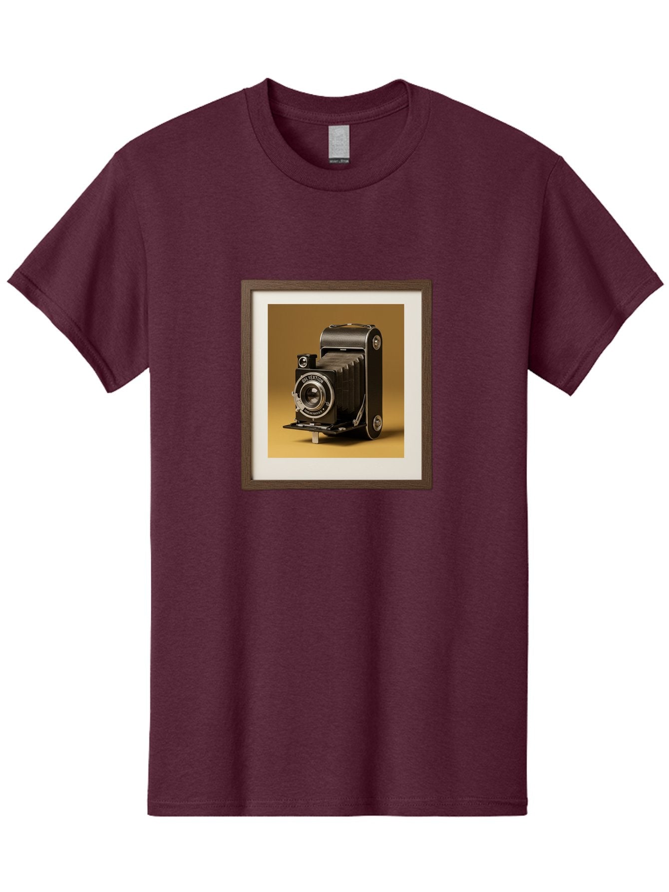 Zeiss-Ikon-Camera Men'S Graphic Tee, 100% Cotton, Comfortable Casual Summer Wear, Machine Washable, Vintage Camera, Old Camera, Antique Camera, Black Camera, Classic Photography, Photography Equipment, Nostalgic Device, Film Camera, Camera Art Bae824 4