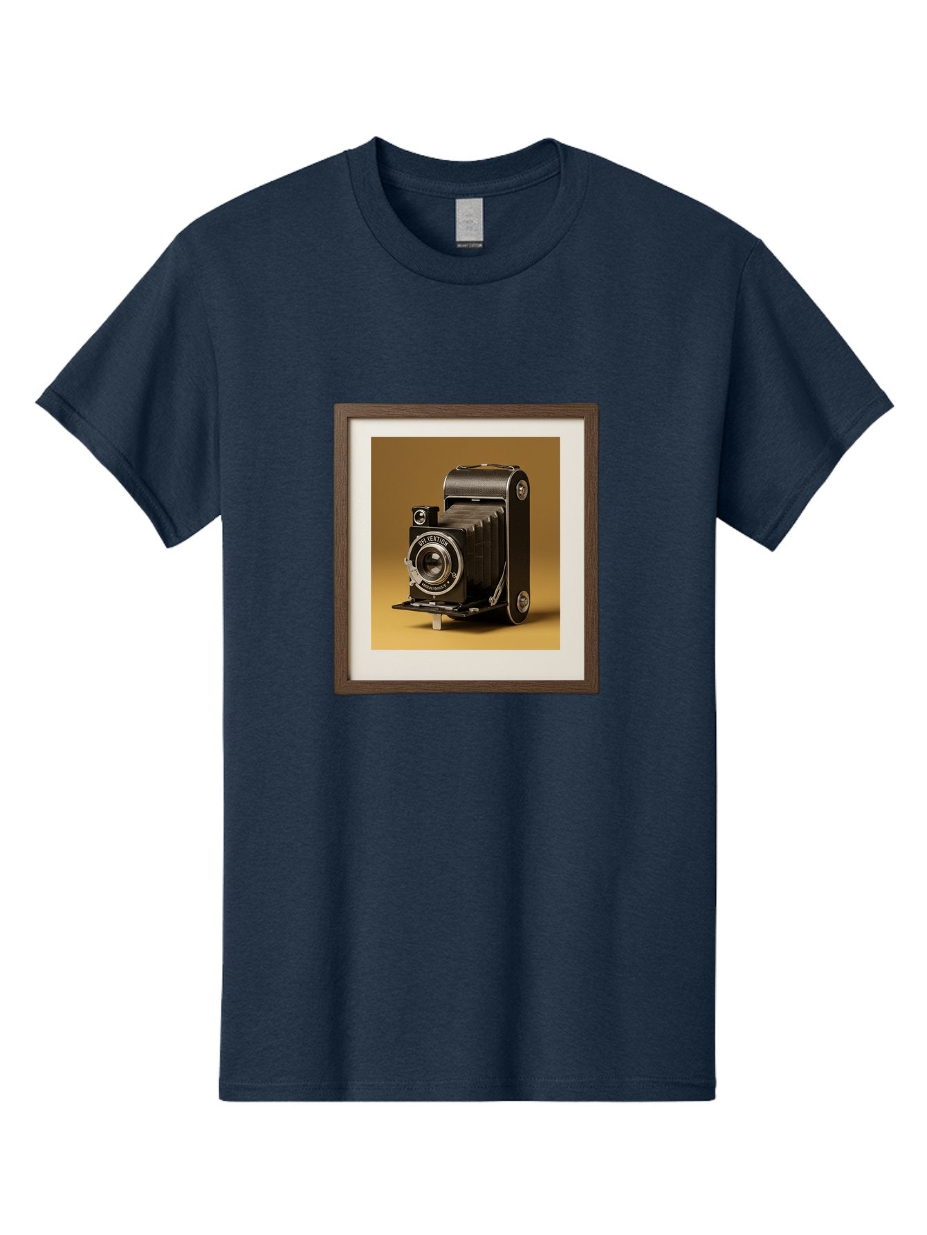 Zeiss-Ikon-Camera Men'S Graphic Tee, 100% Cotton, Comfortable Casual Summer Wear, Machine Washable, Vintage Camera, Old Camera, Antique Camera, Black Camera, Classic Photography, Photography Equipment, Nostalgic Device, Film Camera, Camera Art Bae824 5