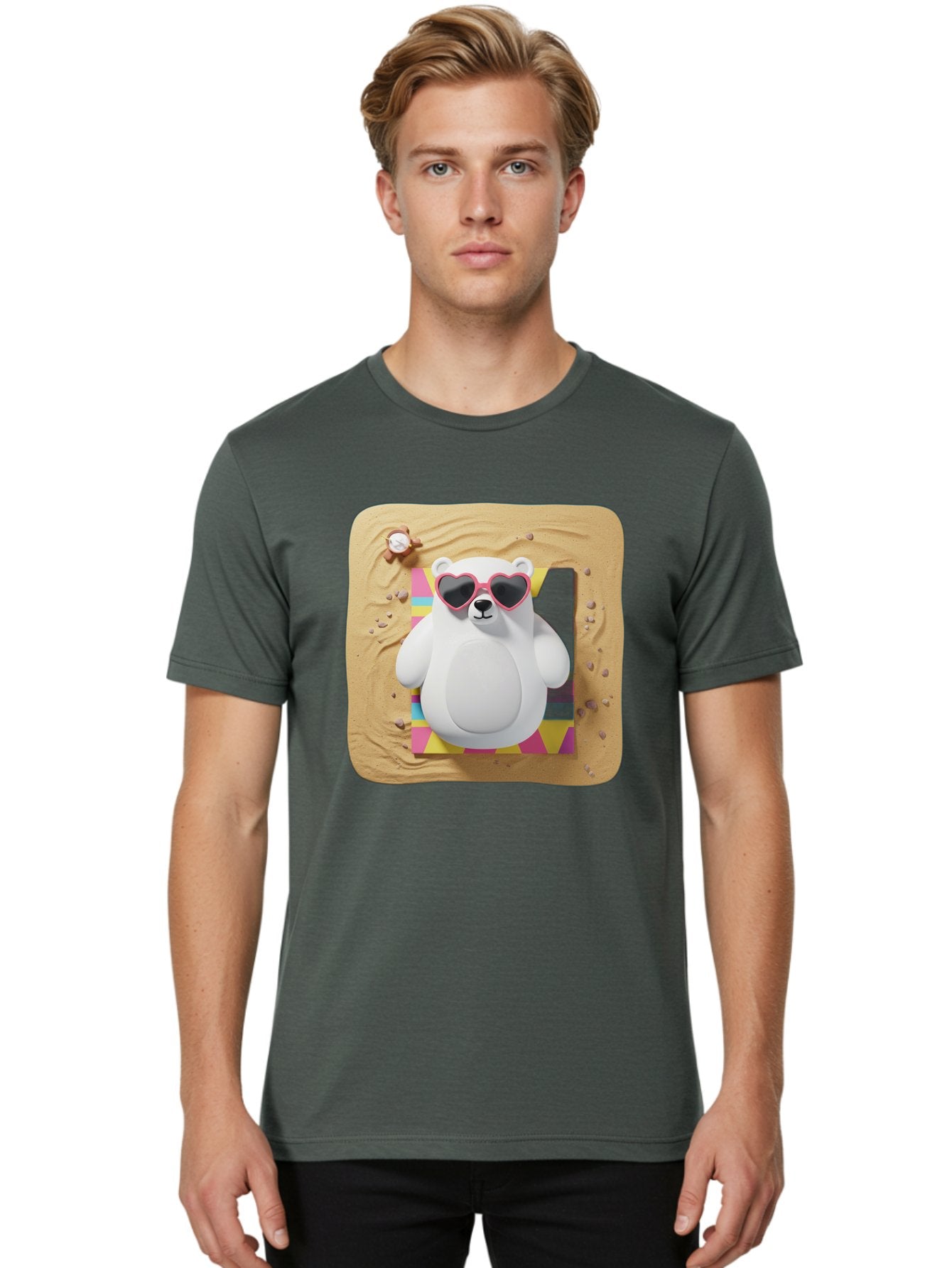 3D-Polar-Bear Men'S Graphic Tee, 100% Cotton, Comfortable Casual Summer Wear, Machine Washable, Vintage Camera, Old Camera, Antique Camera, Black Camera, Classic Photography, Photography Equipment, Nostalgic Device, Film Camera, Camera Art Bae825 28