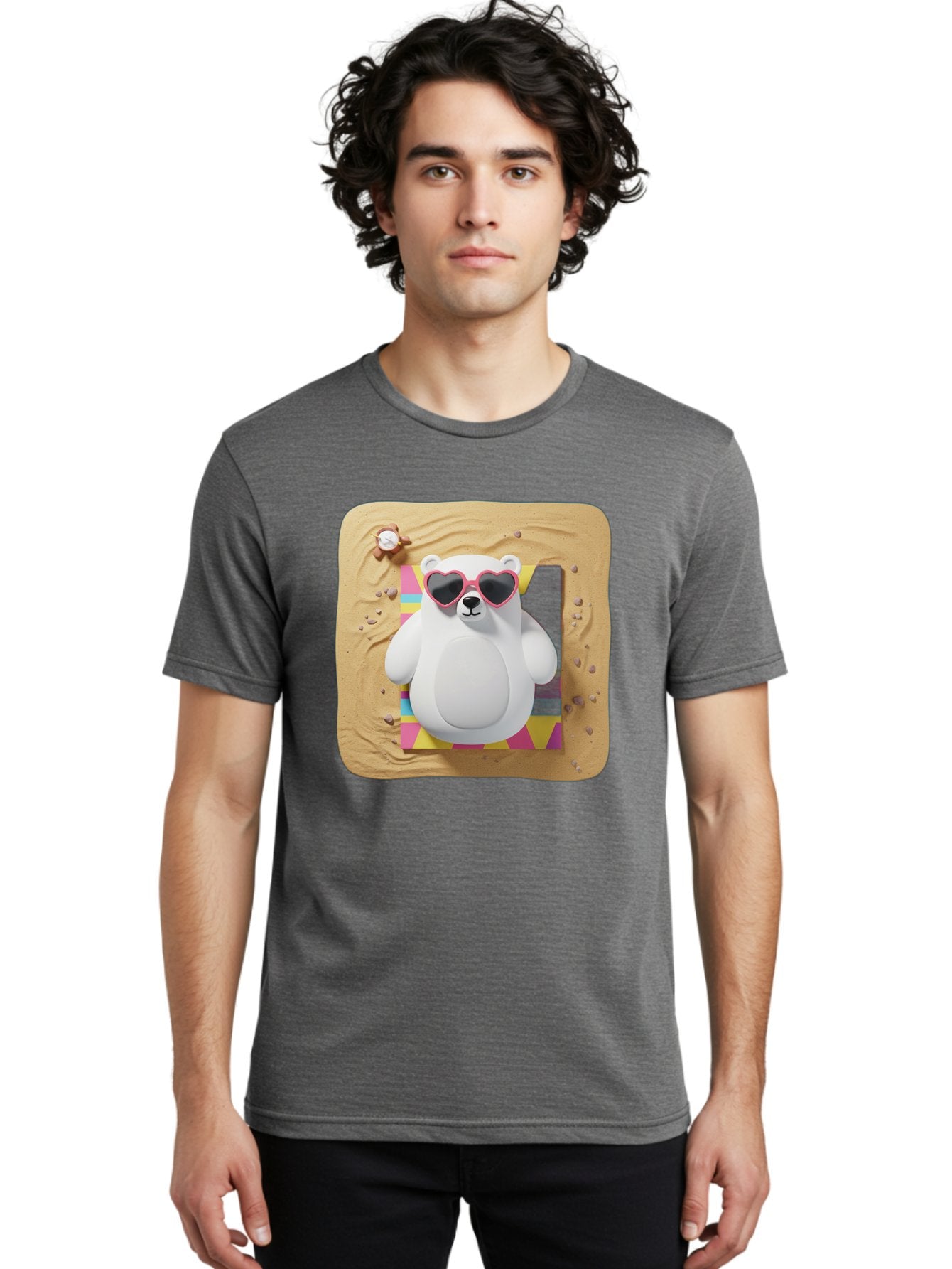 3D-Polar-Bear Men'S Graphic Tee, 100% Cotton, Comfortable Casual Summer Wear, Machine Washable, Vintage Camera, Old Camera, Antique Camera, Black Camera, Classic Photography, Photography Equipment, Nostalgic Device, Film Camera, Camera Art Bae825 23