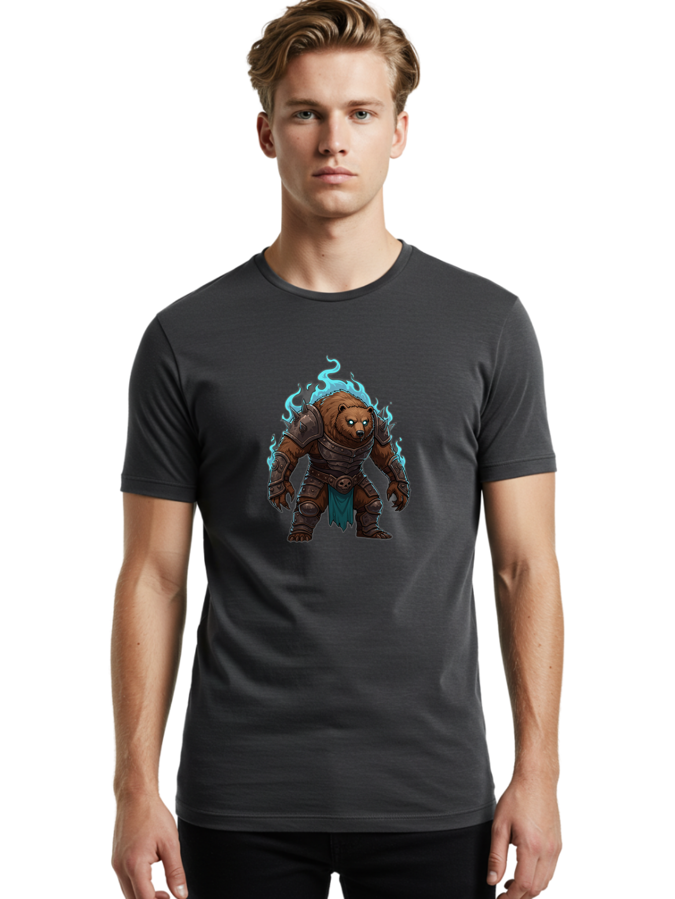 Armored-Bear-1 Men'S Graphic Tee, 100% Cotton, Comfortable Casual Summer Wear, Machine Washable, Vintage Camera, Old Camera, Antique Camera, Black Camera, Classic Photography, Photography Equipment, Nostalgic Device, Film Camera, Camera Art Bae827 29