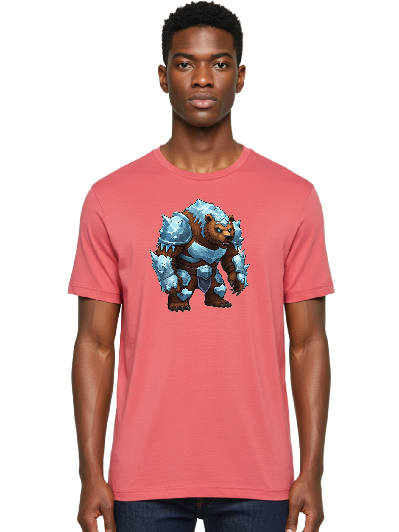 Armored-Bear-2 Men'S Graphic Tee, 100% Cotton, Comfortable Casual Summer Wear, Machine Washable, Vintage Camera, Old Camera, Antique Camera, Black Camera, Classic Photography, Photography Equipment, Nostalgic Device, Film Camera, Camera Art Bae828 23