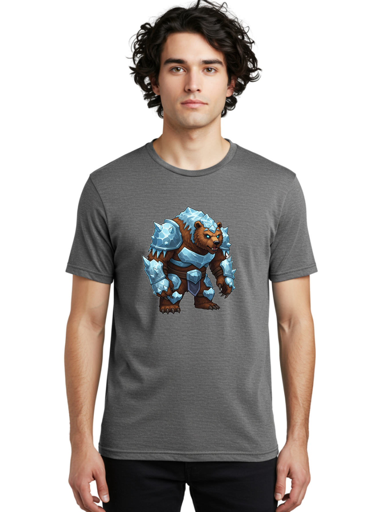 Armored-Bear-2 Men'S Graphic Tee, 100% Cotton, Comfortable Casual Summer Wear, Machine Washable, Vintage Camera, Old Camera, Antique Camera, Black Camera, Classic Photography, Photography Equipment, Nostalgic Device, Film Camera, Camera Art Bae828 20
