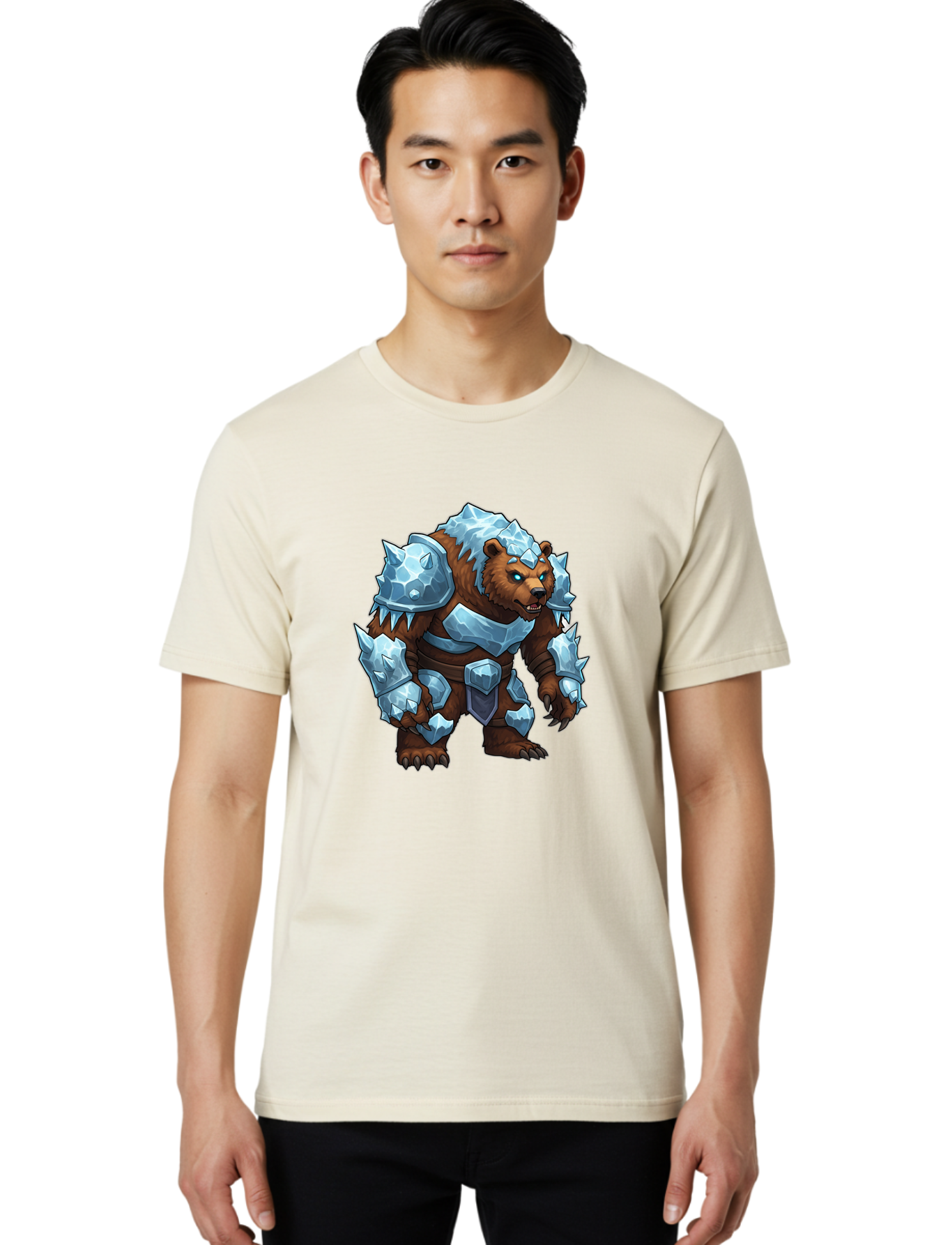 Armored-Bear-2 Men'S Graphic Tee, 100% Cotton, Comfortable Casual Summer Wear, Machine Washable, Vintage Camera, Old Camera, Antique Camera, Black Camera, Classic Photography, Photography Equipment, Nostalgic Device, Film Camera, Camera Art Bae828 19