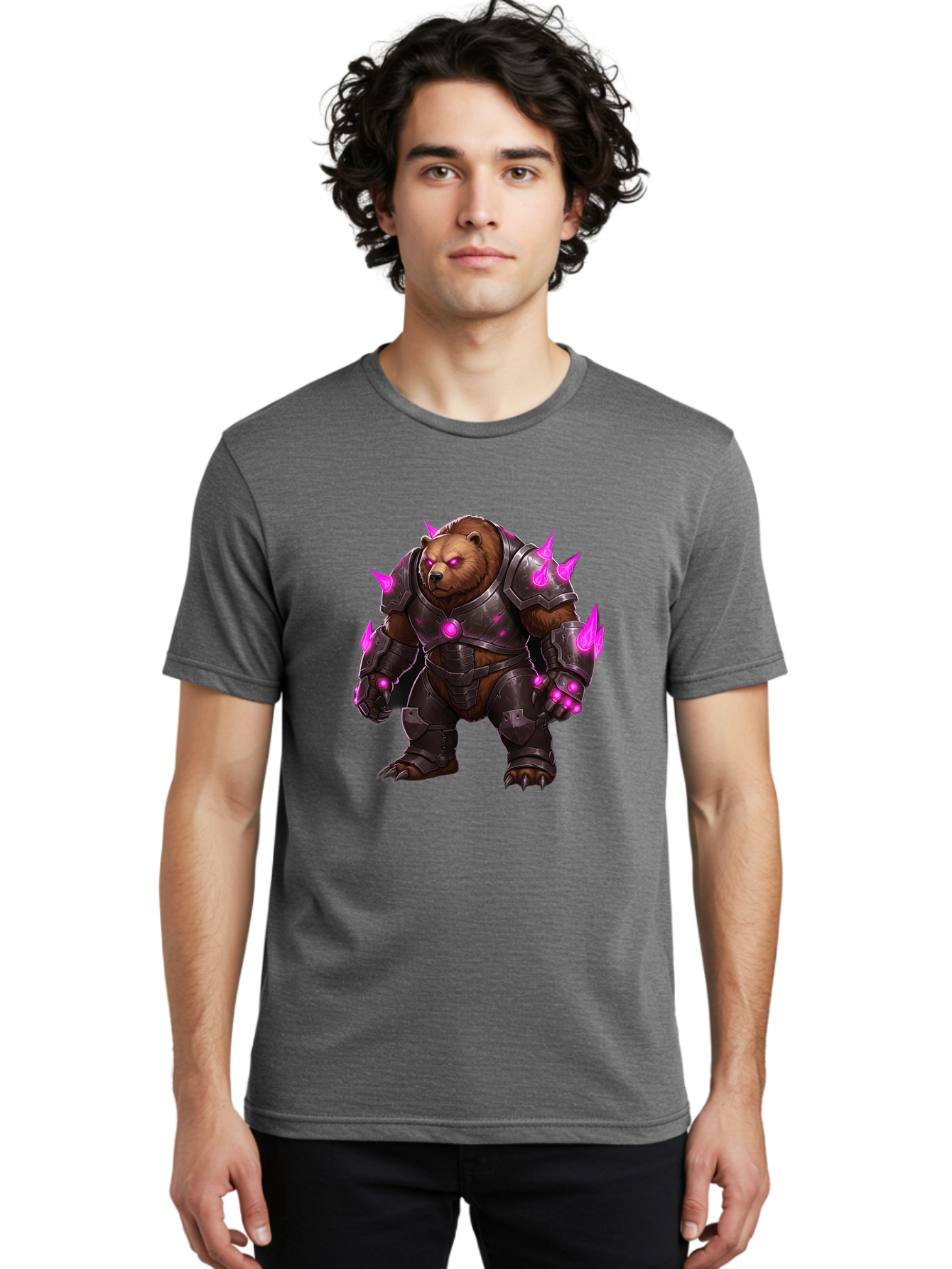 Armored-Brown-Bear-1 Men'S Graphic Tee, 100% Cotton, Comfortable Casual Summer Wear, Machine Washable, Vintage Camera, Old Camera, Antique Camera, Black Camera, Classic Photography, Photography Equipment, Nostalgic Device, Film Camera, Bae830 26