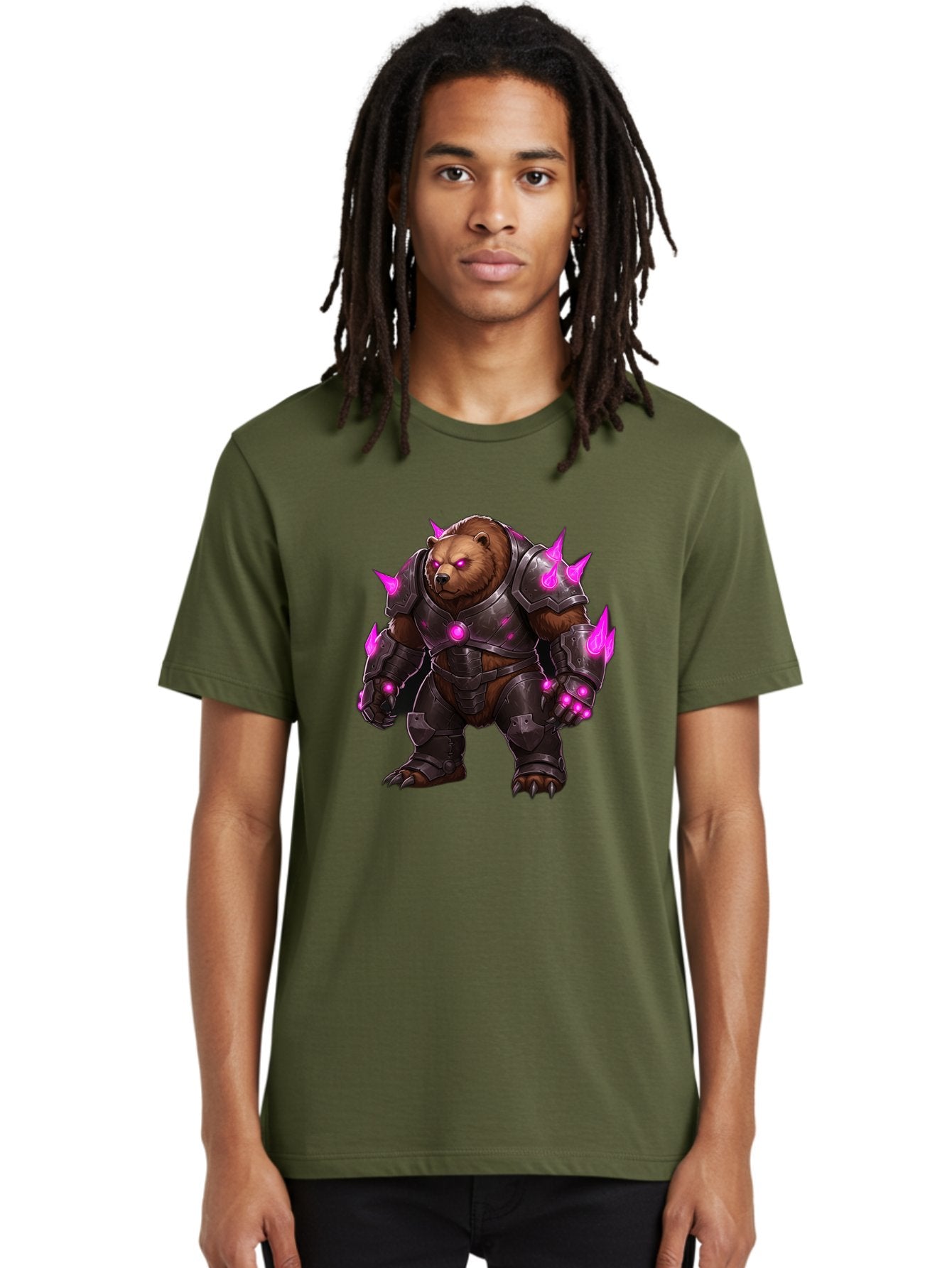 Armored-Brown-Bear-1 Men'S Graphic Tee, 100% Cotton, Comfortable Casual Summer Wear, Machine Washable, Vintage Camera, Old Camera, Antique Camera, Black Camera, Classic Photography, Photography Equipment, Nostalgic Device, Film Camera, Bae830 16
