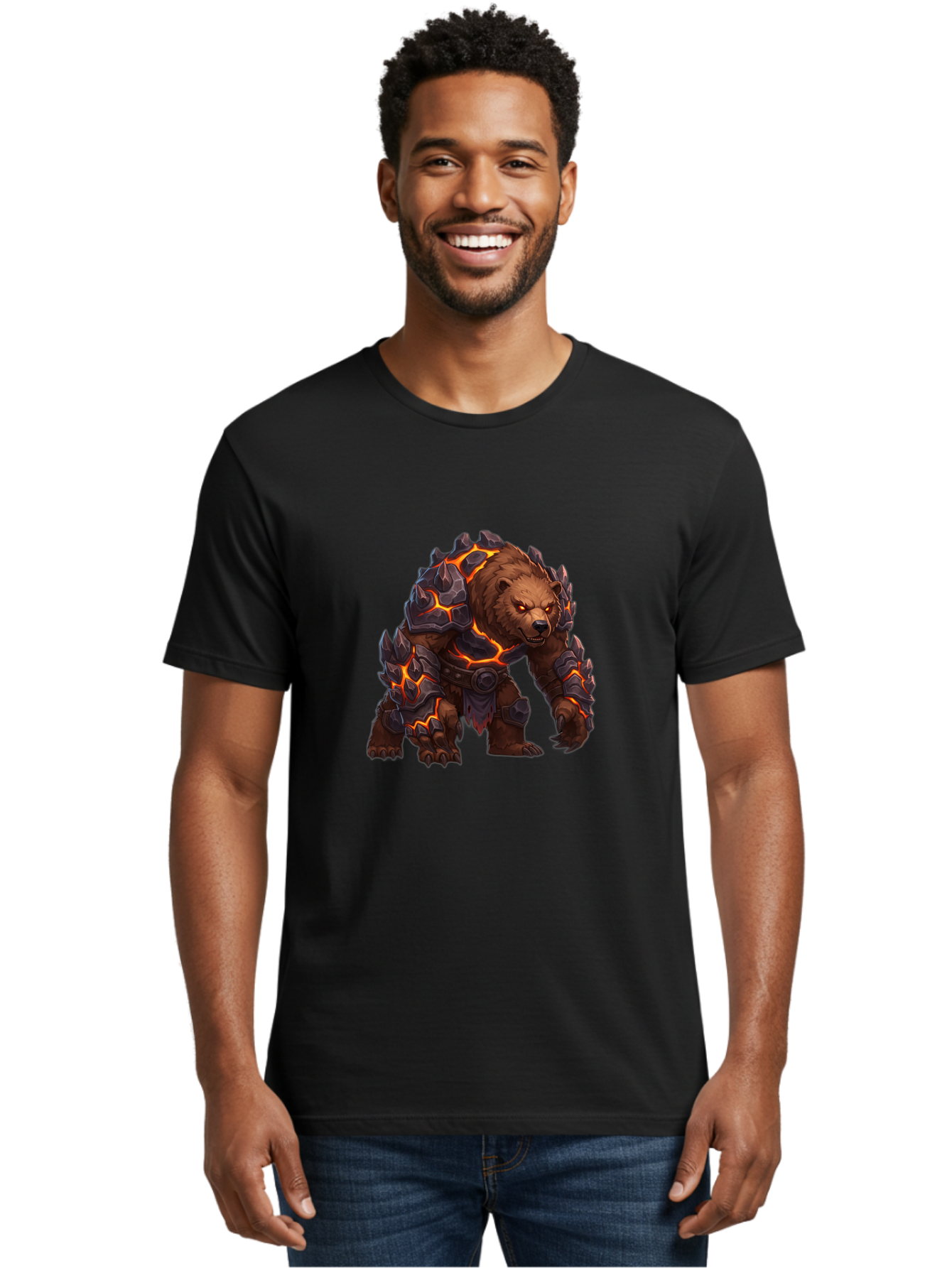 Armored-Brown-Bear Men'S Graphic Tee, 100% Cotton, Comfortable Casual Summer Wear, Machine Washable, Vintage Camera, Old Camera, Antique Camera, Black Camera, Classic Photography, Photography Equipment, Nostalgic Device, Film Camera, Bae831 16
