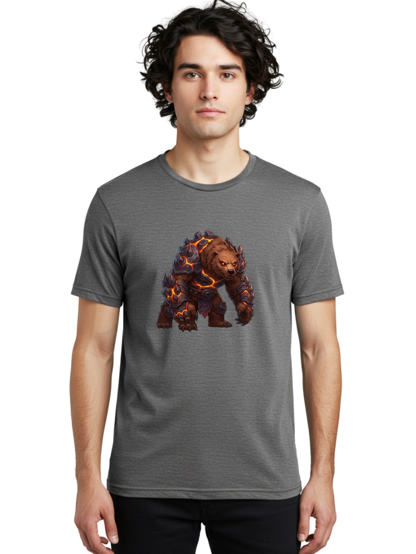 Armored-Brown-Bear Men'S Graphic Tee, 100% Cotton, Comfortable Casual Summer Wear, Machine Washable, Vintage Camera, Old Camera, Antique Camera, Black Camera, Classic Photography, Photography Equipment, Nostalgic Device, Film Camera, Bae831 27