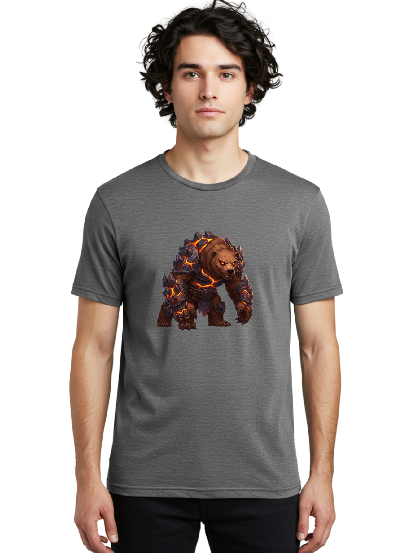 Armored-Brown-Bear Men'S Graphic Tee, 100% Cotton, Comfortable Casual Summer Wear, Machine Washable, Vintage Camera, Old Camera, Antique Camera, Black Camera, Classic Photography, Photography Equipment, Nostalgic Device, Film Camera, Bae831 19