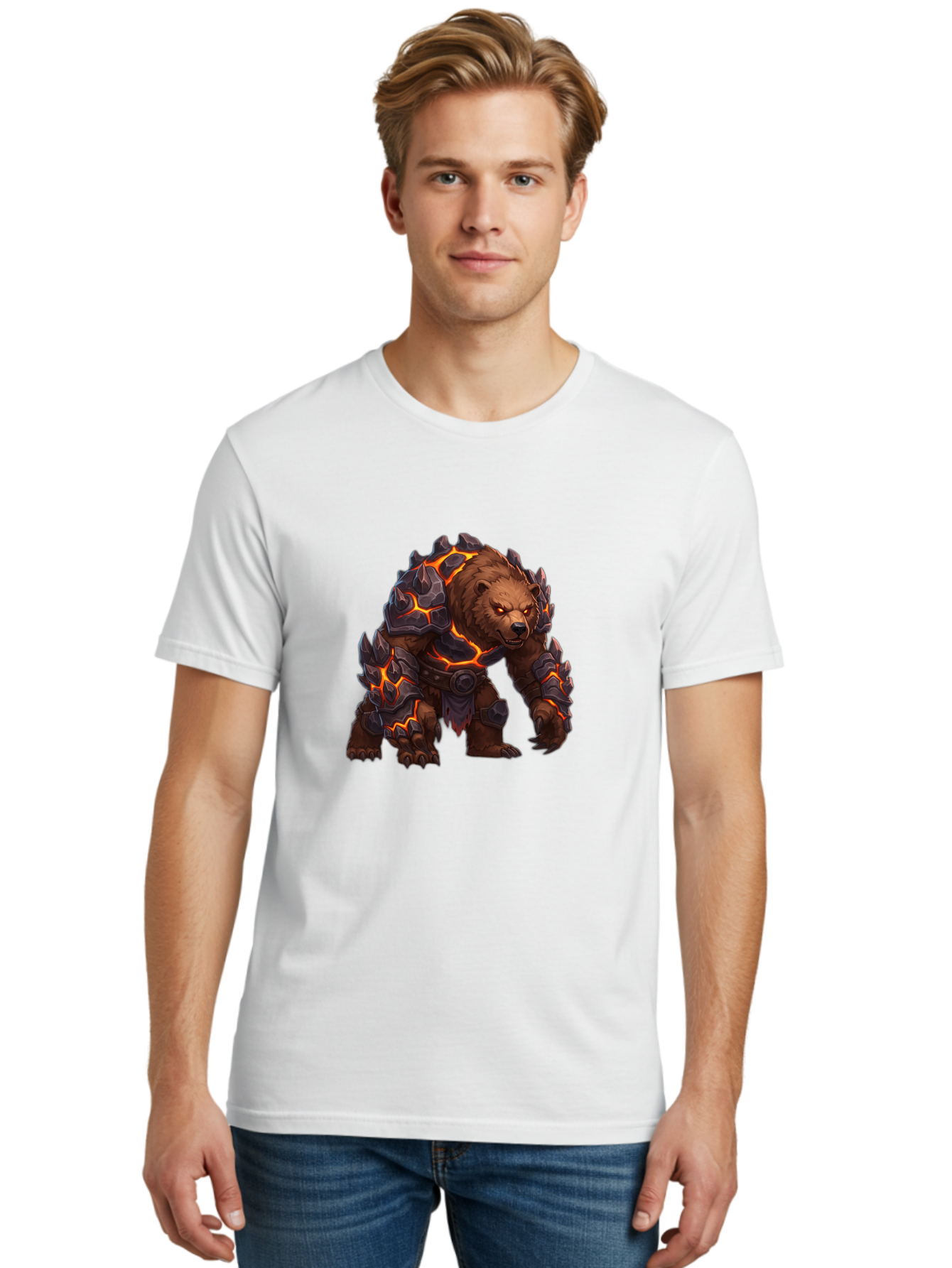Armored-Brown-Bear Men'S Graphic Tee, 100% Cotton, Comfortable Casual Summer Wear, Machine Washable, Vintage Camera, Old Camera, Antique Camera, Black Camera, Classic Photography, Photography Equipment, Nostalgic Device, Film Camera, Bae831 17