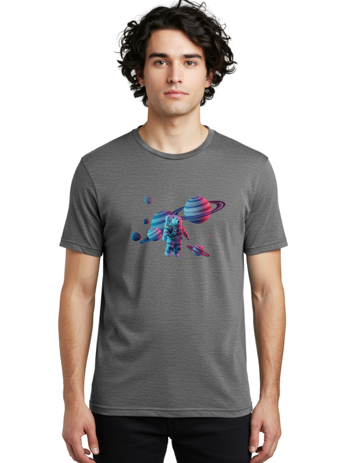 Astronaut-And-Planets Men'S Graphic Tee, 100% Cotton, Comfortable Casual Summer Wear, Machine Washable, Vintage Camera, Old Camera, Antique Camera, Black Camera, Classic Photography, Photography Equipment, Nostalgic Device, Film Camera, Bae832 26
