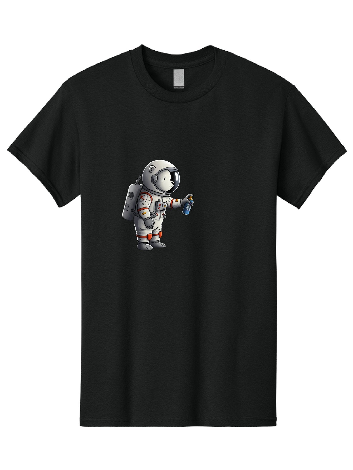 Astronaut-Spray-Paint Men'S Graphic Tee, 100% Cotton, Comfortable Casual Summer Wear, Machine Washable, Vintage Camera, Old Camera, Antique Camera, Black Camera, Classic Photography, Photography Equipment, Nostalgic Device, Film Camera, Bae833 9