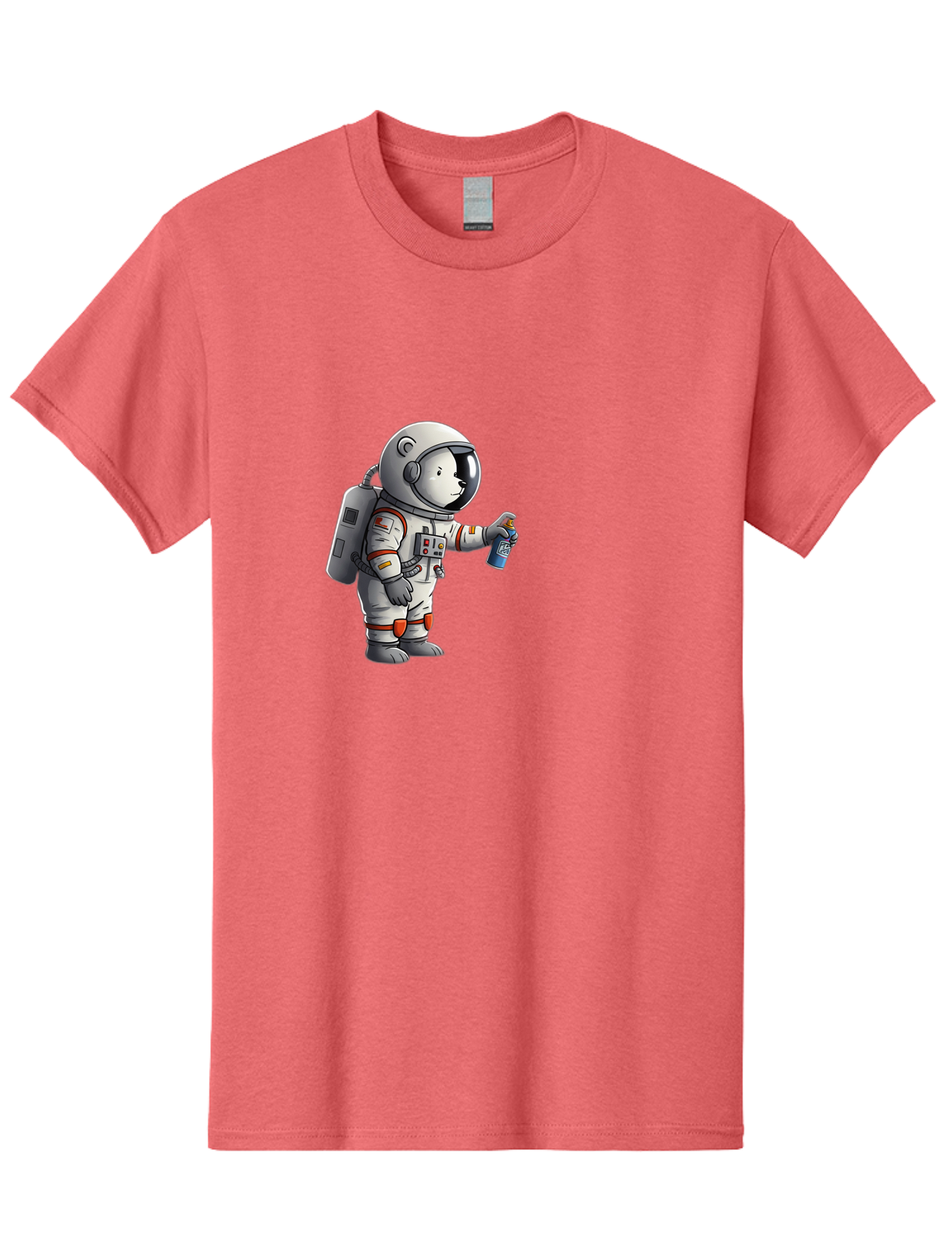 Astronaut-Spray-Paint Men'S Graphic Tee, 100% Cotton, Comfortable Casual Summer Wear, Machine Washable, Vintage Camera, Old Camera, Antique Camera, Black Camera, Classic Photography, Photography Equipment, Nostalgic Device, Film Camera, Bae833