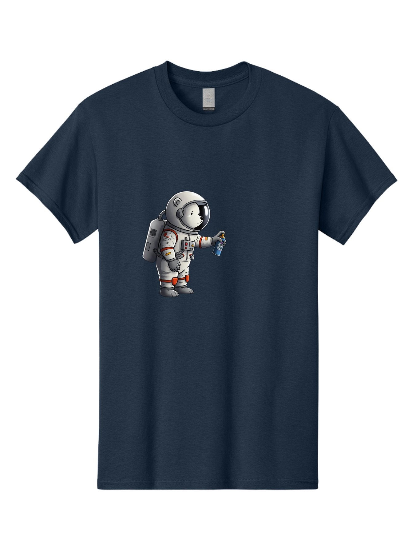 Astronaut-Spray-Paint Men'S Graphic Tee, 100% Cotton, Comfortable Casual Summer Wear, Machine Washable, Vintage Camera, Old Camera, Antique Camera, Black Camera, Classic Photography, Photography Equipment, Nostalgic Device, Film Camera, Bae833 8