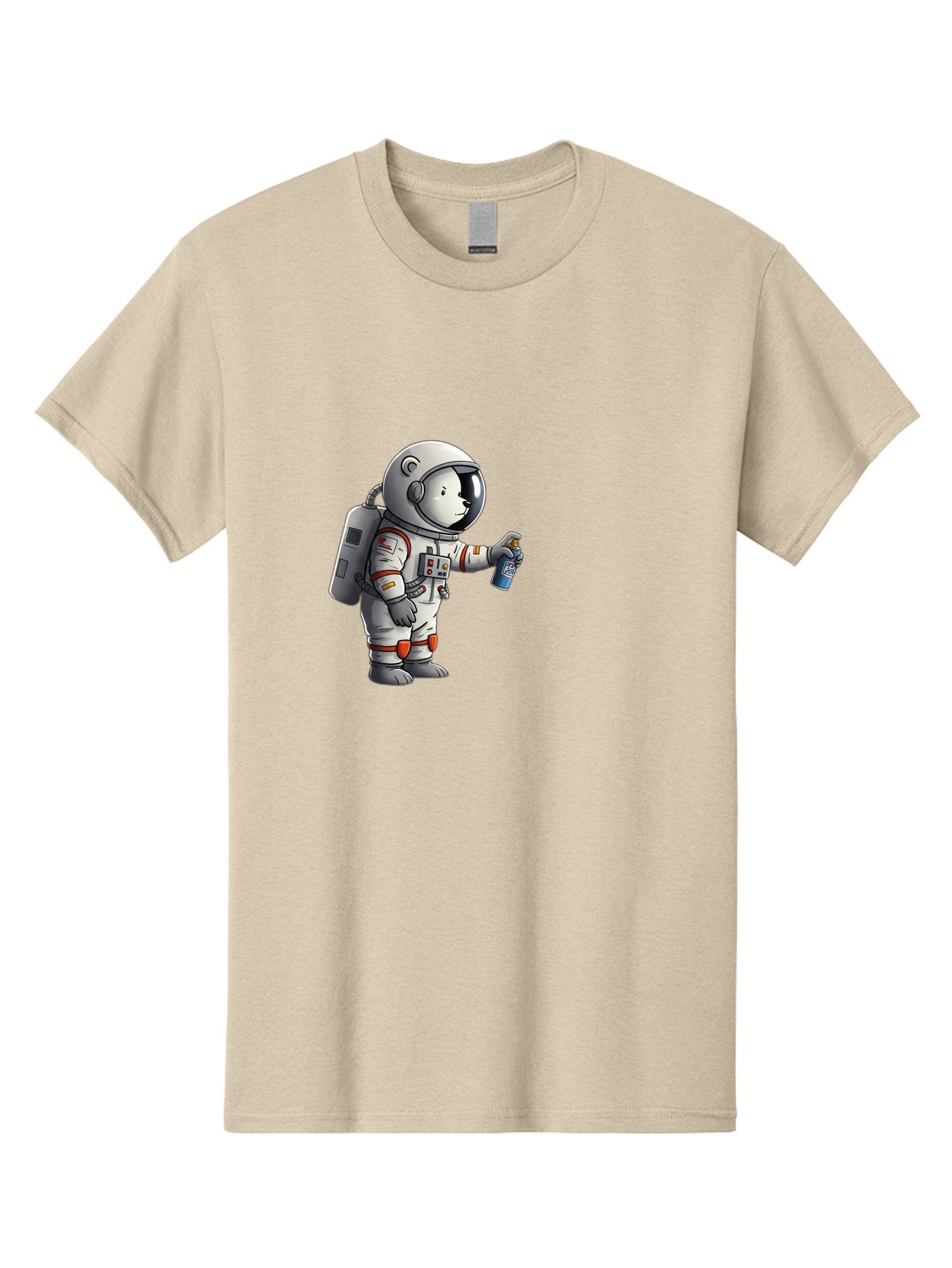 Astronaut-Spray-Paint Men'S Graphic Tee, 100% Cotton, Comfortable Casual Summer Wear, Machine Washable, Vintage Camera, Old Camera, Antique Camera, Black Camera, Classic Photography, Photography Equipment, Nostalgic Device, Film Camera, Bae833