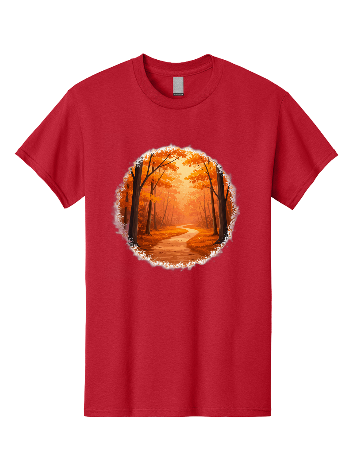 Autumn-Forest-Path Men'S Graphic Tee, 100% Cotton, Comfortable Casual Summer Wear, Machine Washable, Vintage Camera, Old Camera, Antique Camera, Black Camera, Classic Photography, Photography Equipment, Nostalgic Device, Film Camera, Bae834 7