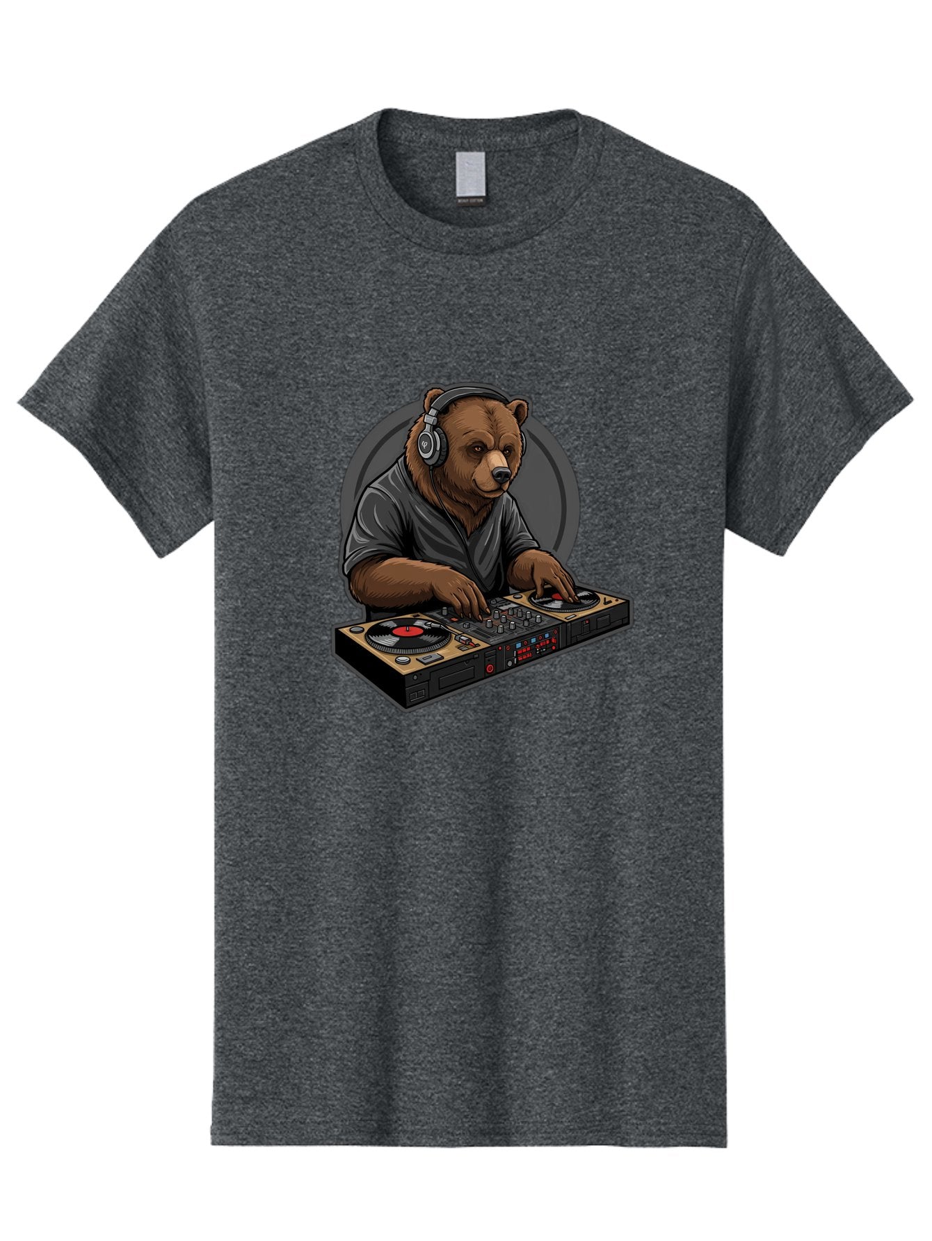 Bear-Dj Men'S Graphic Tee, 100% Cotton, Comfortable Casual Summer Wear, Machine Washable, Vintage Camera, Old Camera, Antique Camera, Black Camera, Classic Photography, Photography Equipment, Nostalgic Device, Film Camera, Camera Art Bae850 15