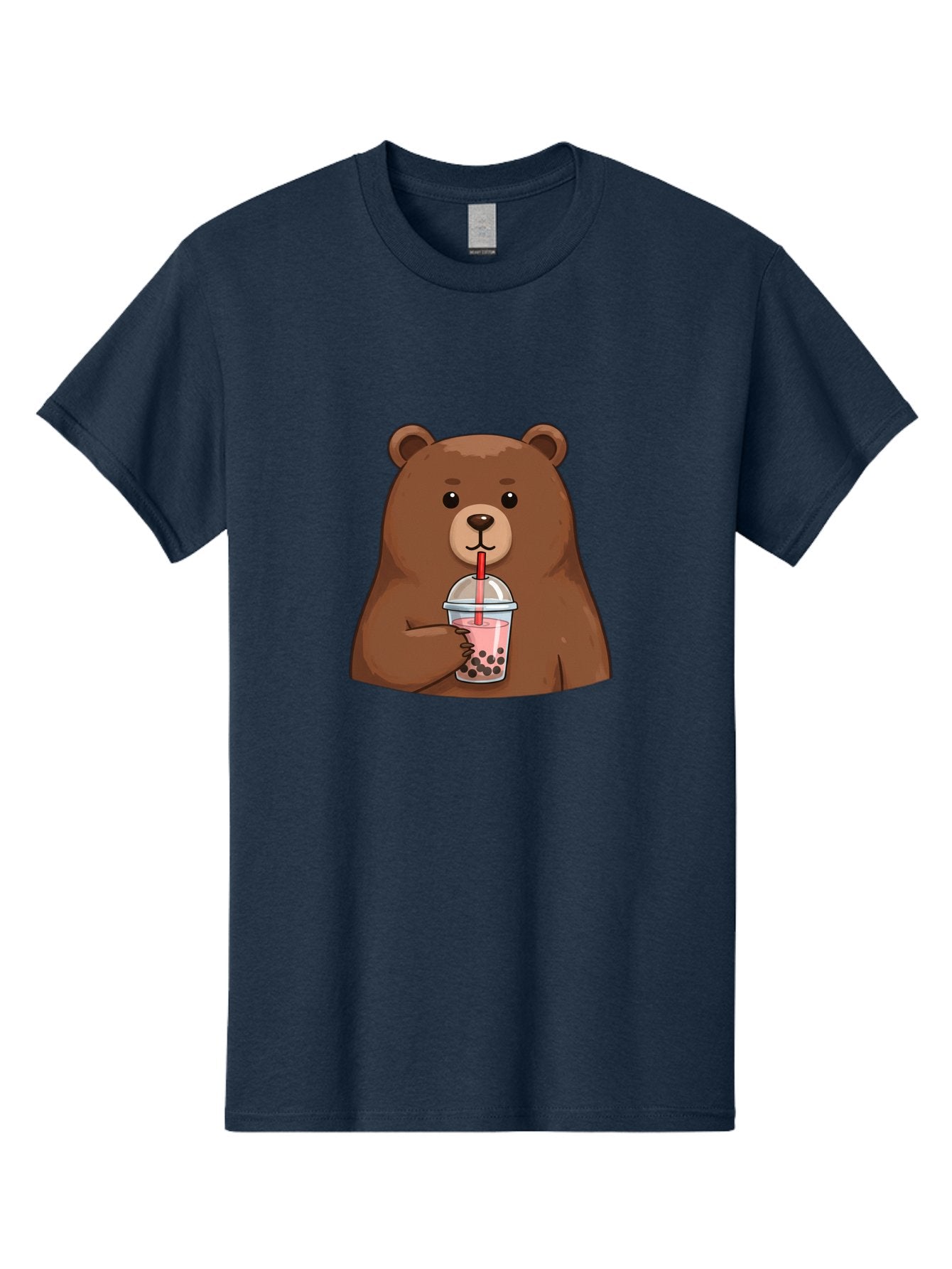 Bear-Drinking-Boba Men'S Graphic Tee, 100% Cotton, Comfortable Casual Summer Wear, Machine Washable, Vintage Camera, Old Camera, Antique Camera, Black Camera, Classic Photography, Photography Equipment, Nostalgic Device, Film Camera, Bae851 14