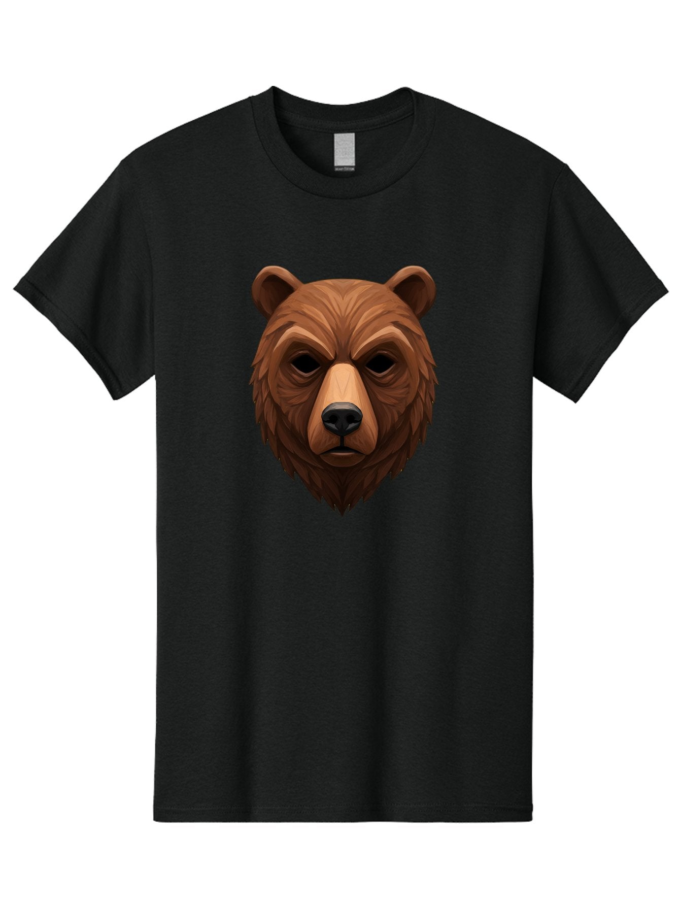 Bear-Head-1 Men'S Graphic Tee, 100% Cotton, Comfortable Casual Summer Wear, Machine Washable, Vintage Camera, Old Camera, Antique Camera, Black Camera, Classic Photography, Photography Equipment, Nostalgic Device, Film Camera, Camera Art Bae853 4