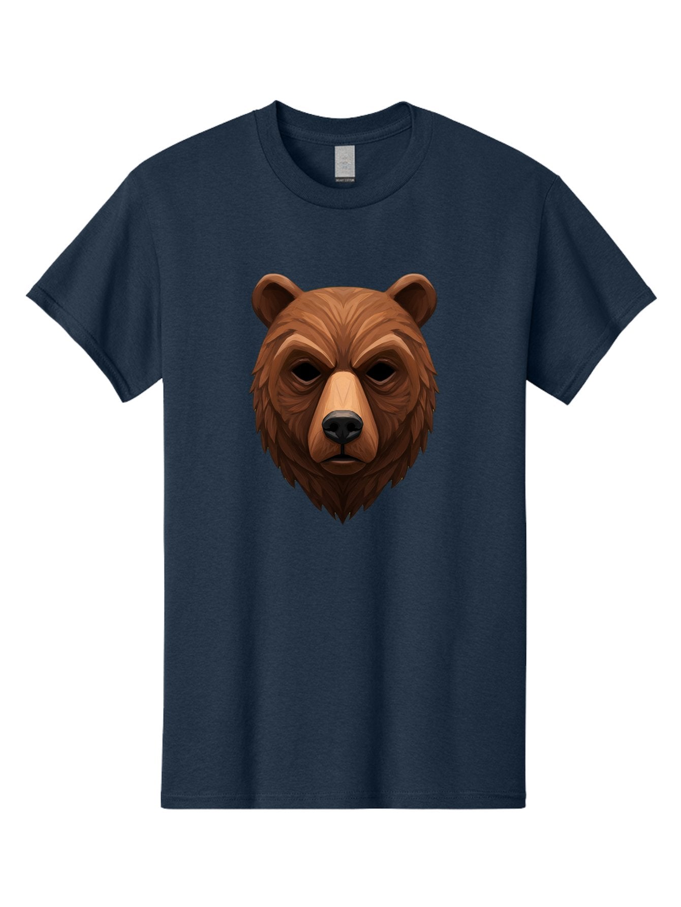 Bear-Head-1 Men'S Graphic Tee, 100% Cotton, Comfortable Casual Summer Wear, Machine Washable, Vintage Camera, Old Camera, Antique Camera, Black Camera, Classic Photography, Photography Equipment, Nostalgic Device, Film Camera, Camera Art Bae853 8