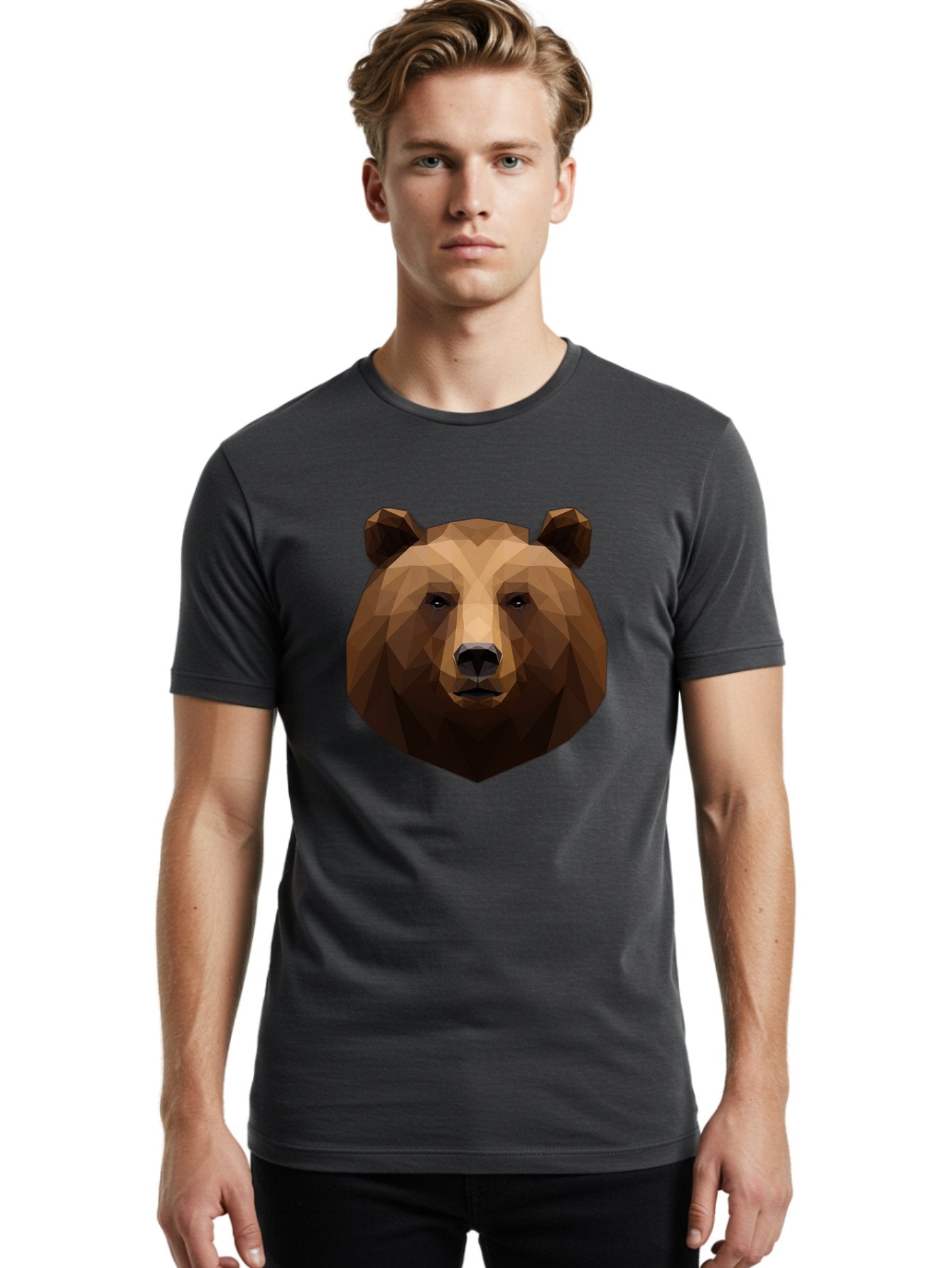 Bear-Head Men'S Graphic Tee, 100% Cotton, Comfortable Casual Summer Wear, Machine Washable, Vintage Camera, Old Camera, Antique Camera, Black Camera, Classic Photography, Photography Equipment, Nostalgic Device, Film Camera, Camera Art Bae856 16