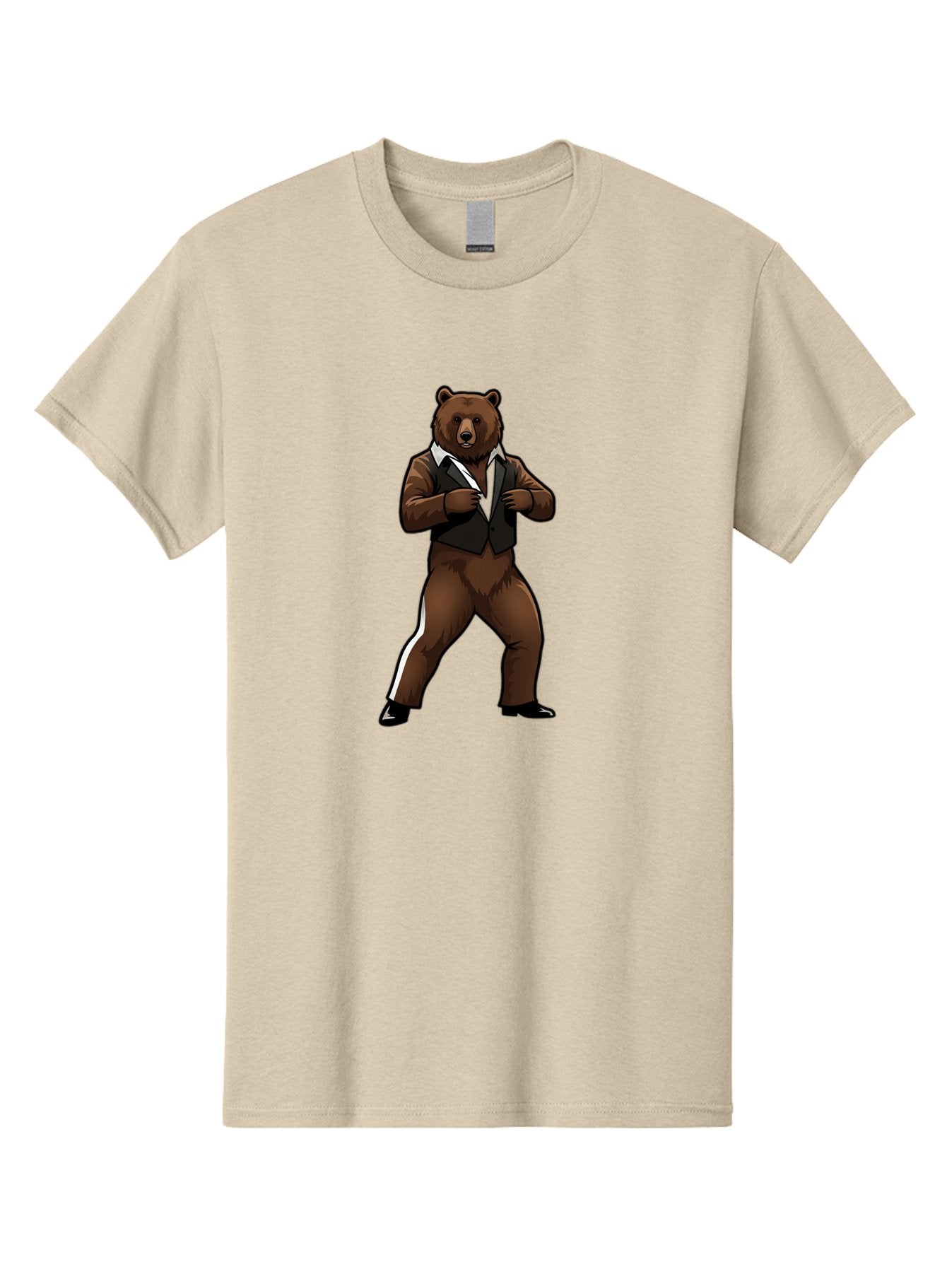 Bear-In-Suit Men'S Graphic Tee, 100% Cotton, Comfortable Casual Summer Wear, Machine Washable, Vintage Camera, Old Camera, Antique Camera, Black Camera, Classic Photography, Photography Equipment, Nostalgic Device, Film Camera, Camera Art Bae860 14