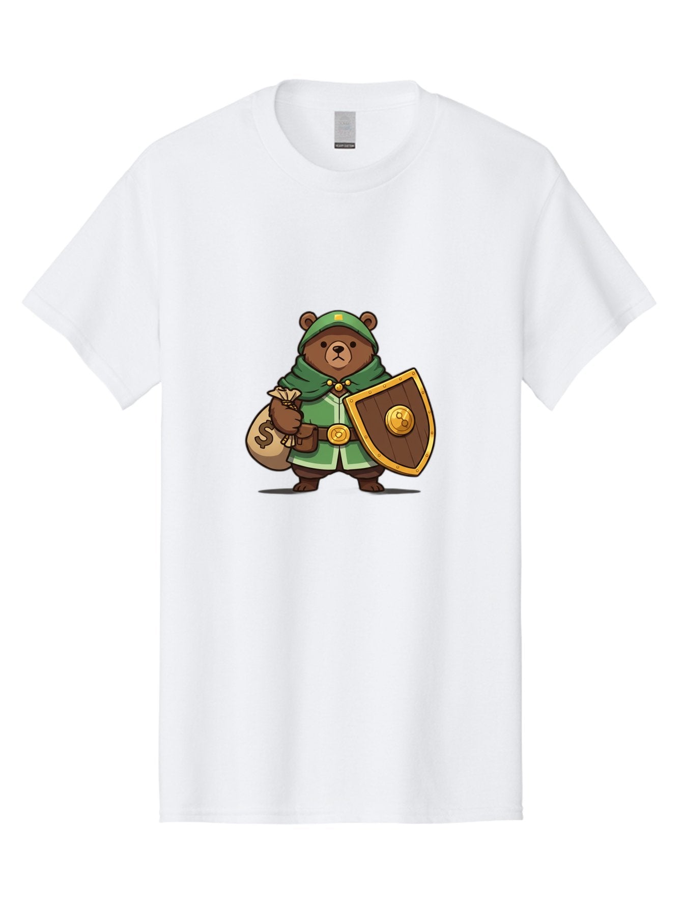 Bear-Warrior-2 Men'S Graphic Tee, 100% Cotton, Comfortable Casual Summer Wear, Machine Washable, Vintage Camera, Old Camera, Antique Camera, Black Camera, Classic Photography, Photography Equipment, Nostalgic Device, Film Camera, Camera Art Bae868 12