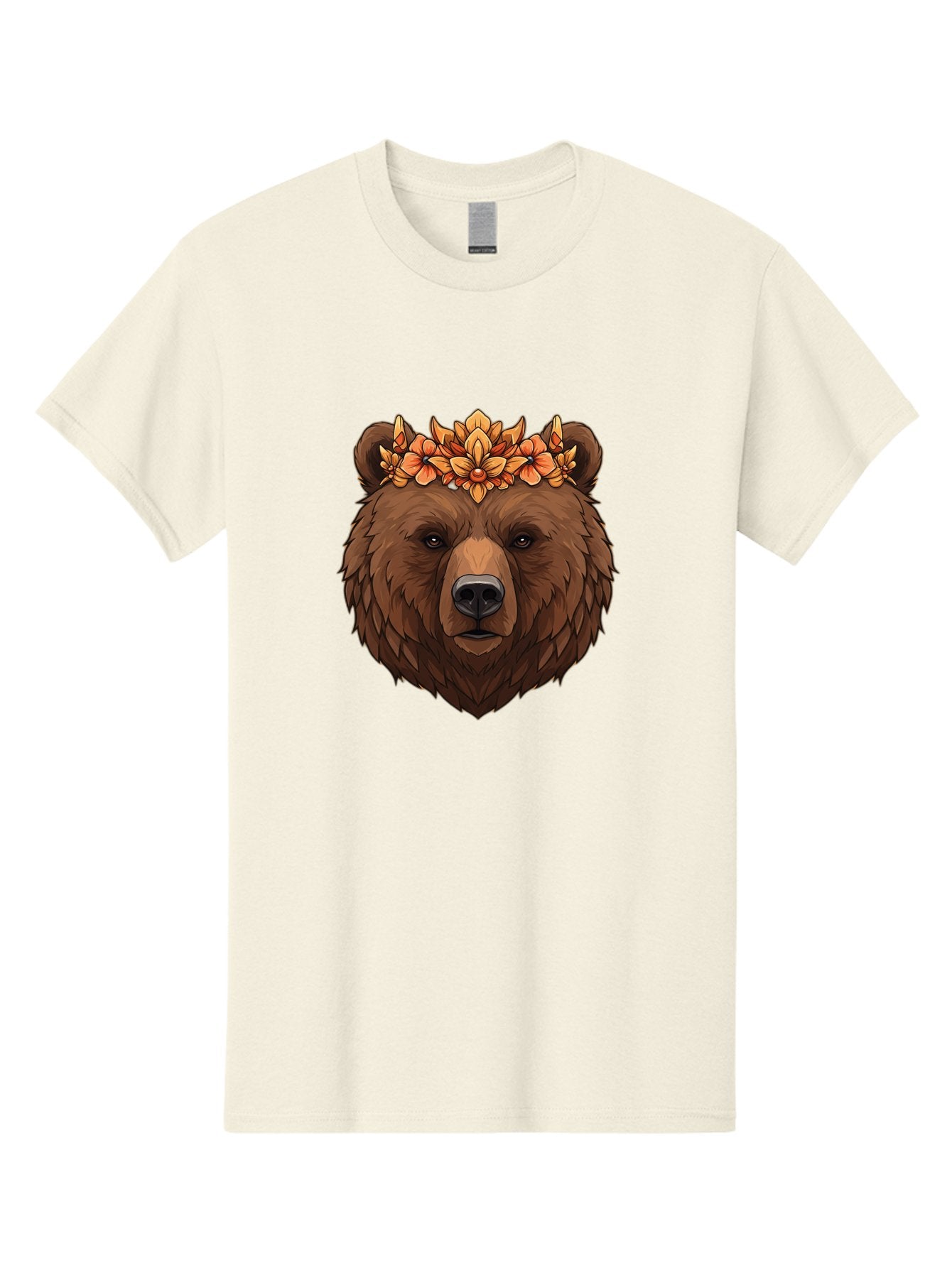 Bear-With-Floral-Crown Men'S Graphic Tee, 100% Cotton, Comfortable Casual Summer Wear, Machine Washable, Vintage Camera, Old Camera, Antique Camera, Black Camera, Classic Photography, Photography Equipment, Nostalgic Device, Film Camera, Bae872 11