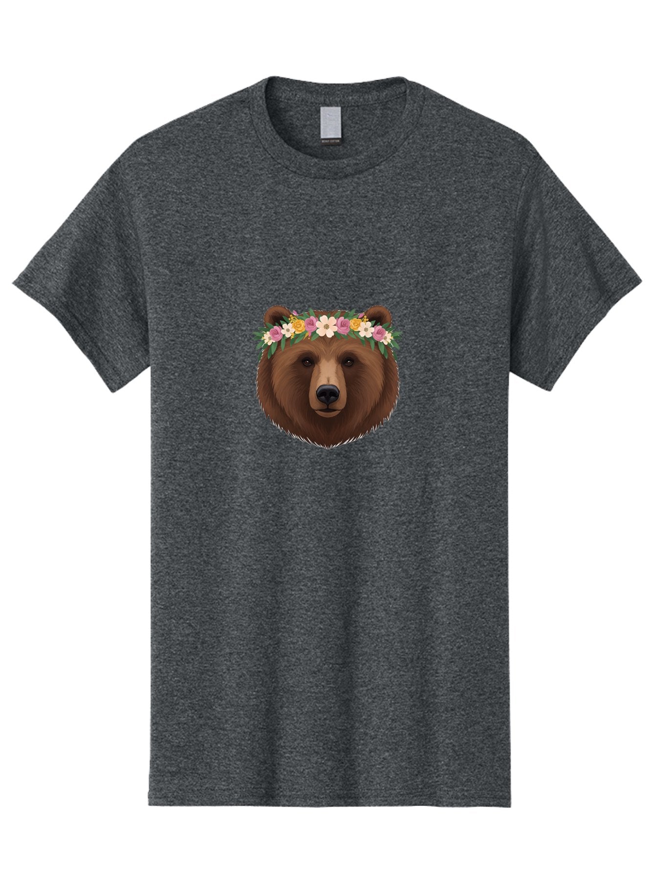 Bear-With-Flowers Men'S Graphic Tee, 100% Cotton, Comfortable Casual Summer Wear, Machine Washable, Vintage Camera, Old Camera, Antique Camera, Black Camera, Classic Photography, Photography Equipment, Nostalgic Device, Film Camera, Camera Art Bae874