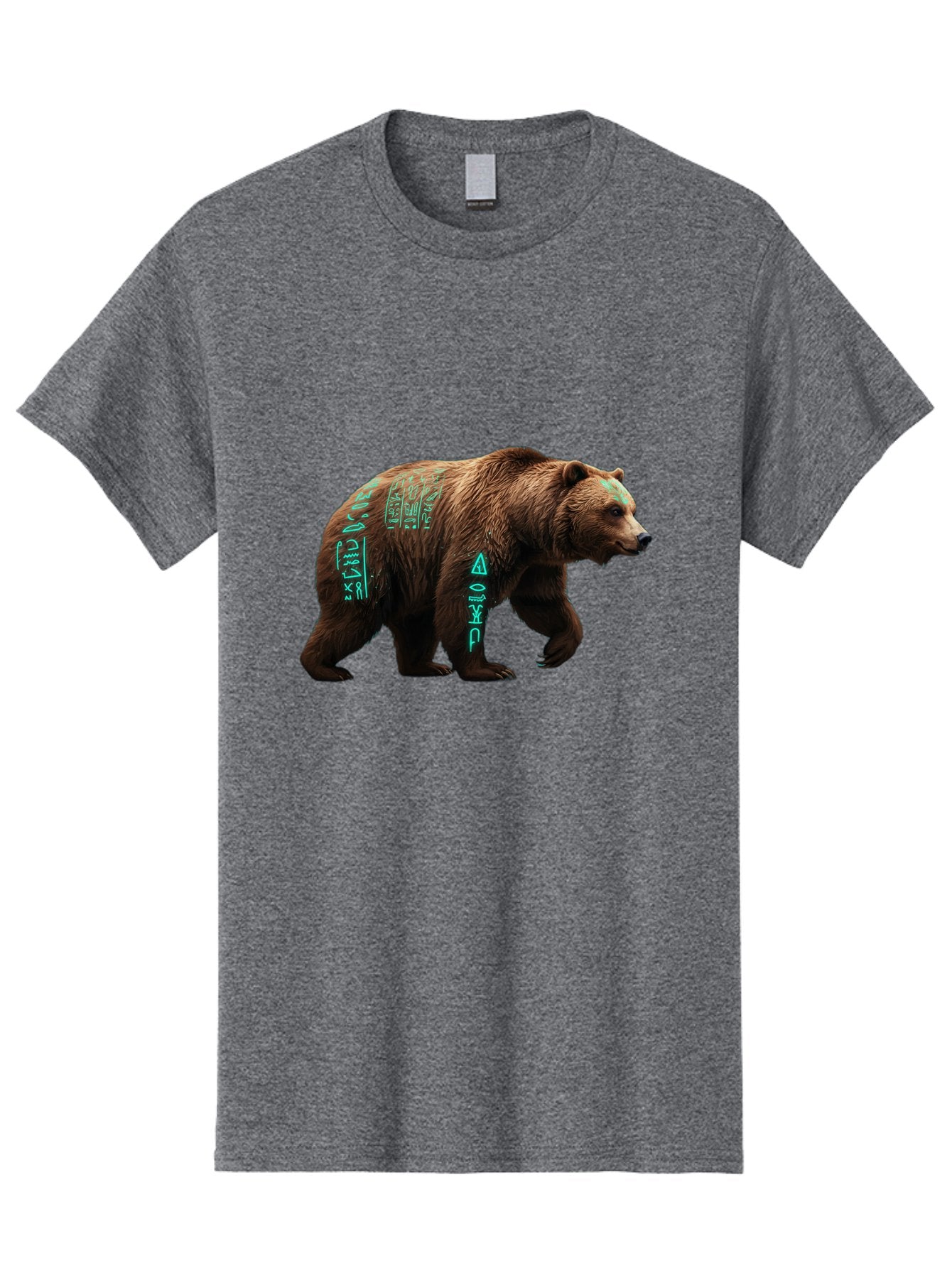 Bear-With-Hieroglyphics Men'S Graphic Tee, 100% Cotton, Comfortable Casual Summer Wear, Machine Washable, Vintage Camera, Old Camera, Antique Camera, Black Camera, Classic Photography, Photography Equipment, Nostalgic Device, Film Camera, Bae877 7