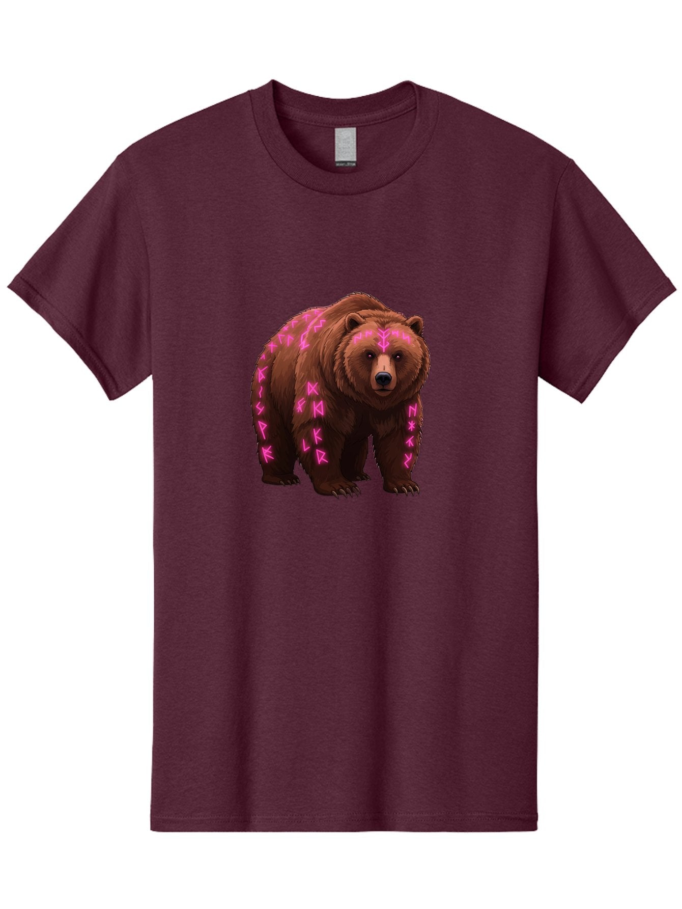 Bear-With-Pink-Symbols Men'S Graphic Tee, 100% Cotton, Comfortable Casual Summer Wear, Machine Washable, Vintage Camera, Old Camera, Antique Camera, Black Camera, Classic Photography, Photography Equipment, Nostalgic Device, Film Camera, Bae883 6