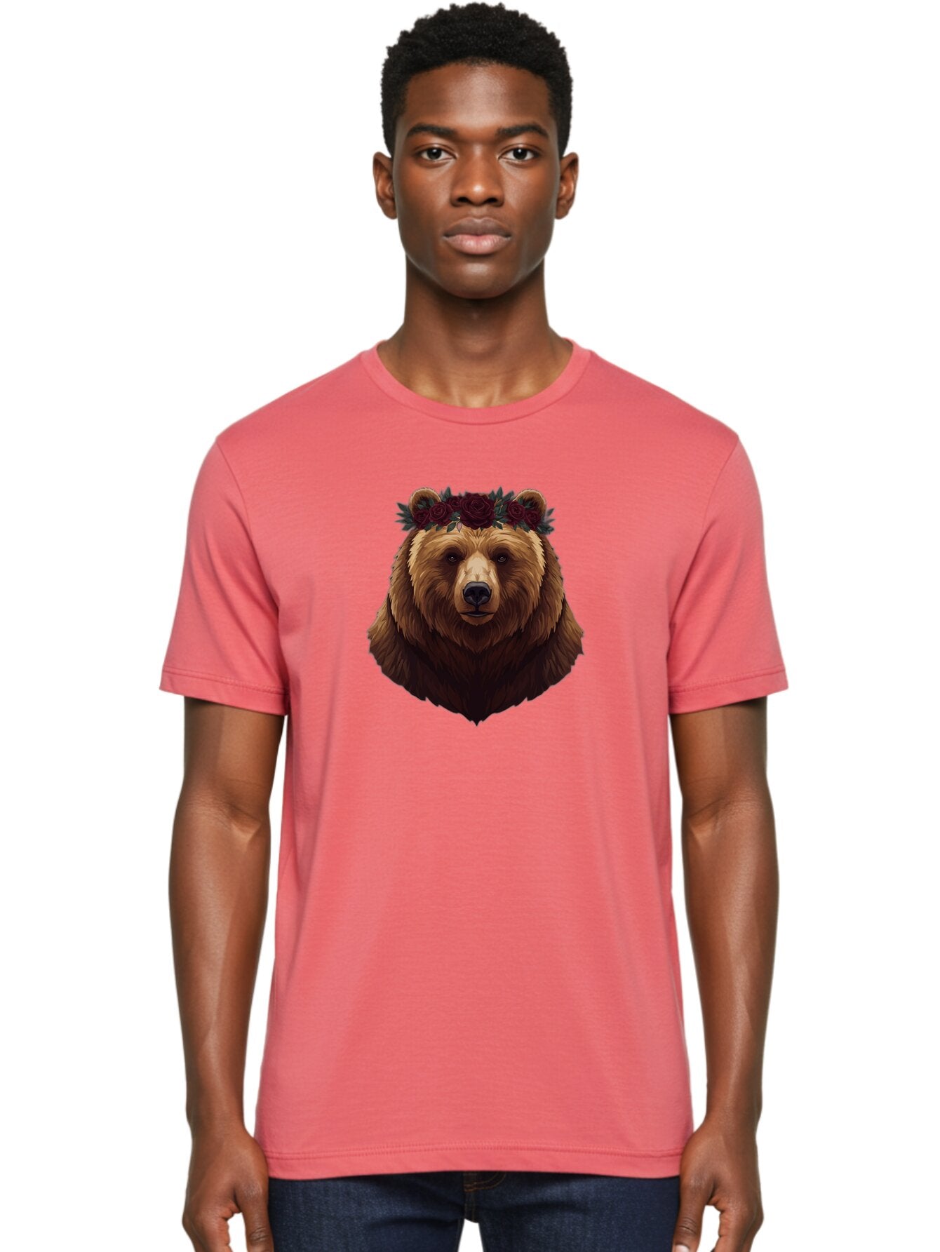 Bear-With-Roses Men'S Graphic Tee, 100% Cotton, Comfortable Casual Summer Wear, Machine Washable, Vintage Camera, Old Camera, Antique Camera, Black Camera, Classic Photography, Photography Equipment, Nostalgic Device, Film Camera, Camera Art Bae884 29