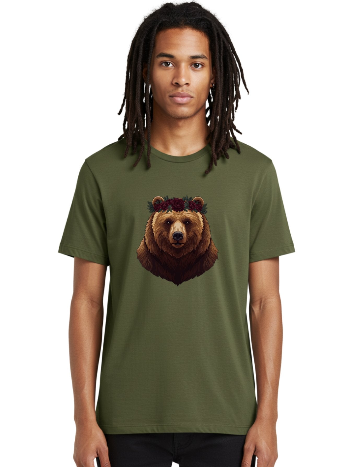 Bear-With-Roses Men'S Graphic Tee, 100% Cotton, Comfortable Casual Summer Wear, Machine Washable, Vintage Camera, Old Camera, Antique Camera, Black Camera, Classic Photography, Photography Equipment, Nostalgic Device, Film Camera, Camera Art Bae884 28