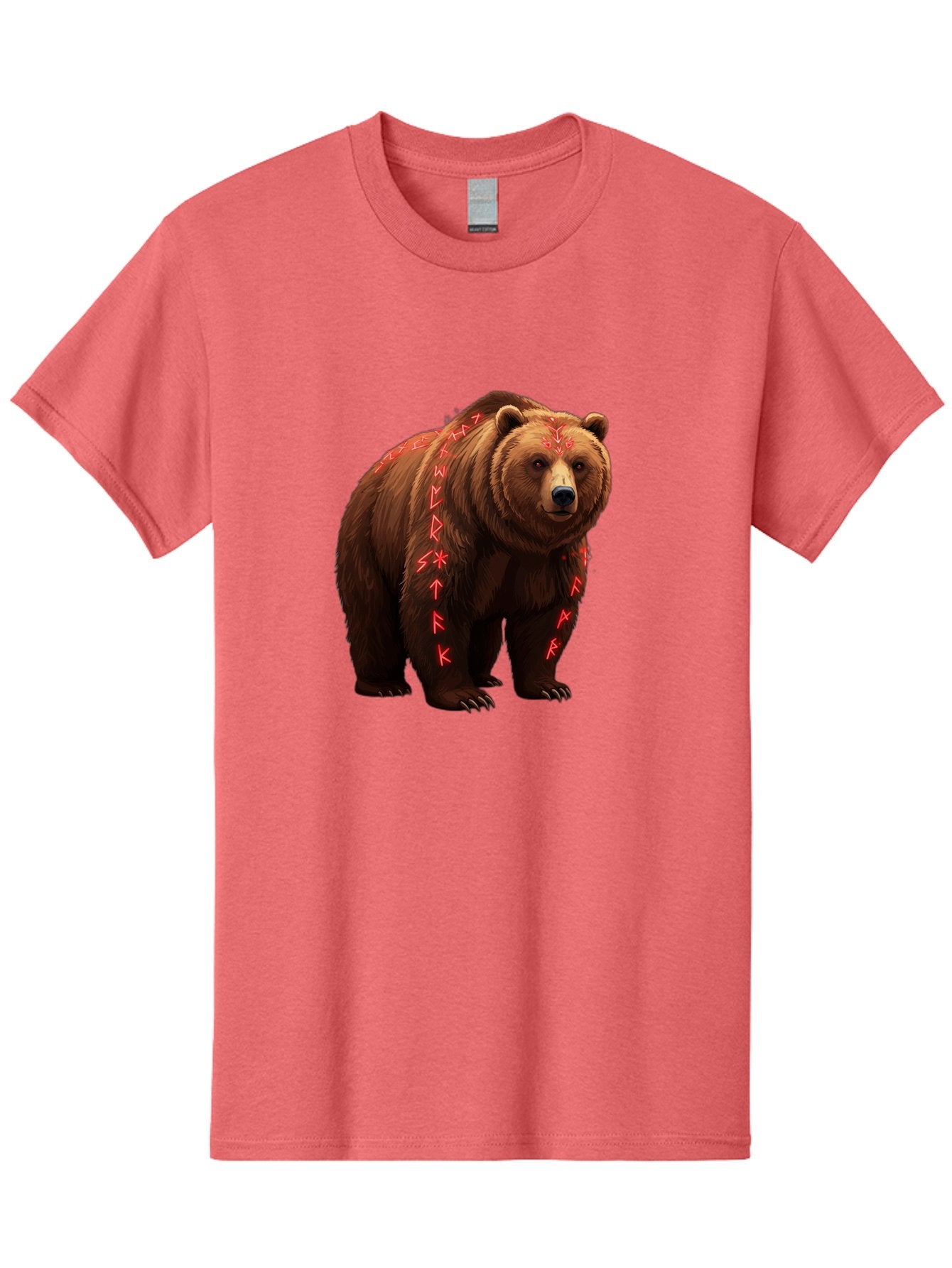 Bear-With-Runic-Symbols Men'S Graphic Tee, 100% Cotton, Comfortable Casual Summer Wear, Machine Washable, Vintage Camera, Old Camera, Antique Camera, Black Camera, Classic Photography, Photography Equipment, Nostalgic Device, Film Camera, Bae885