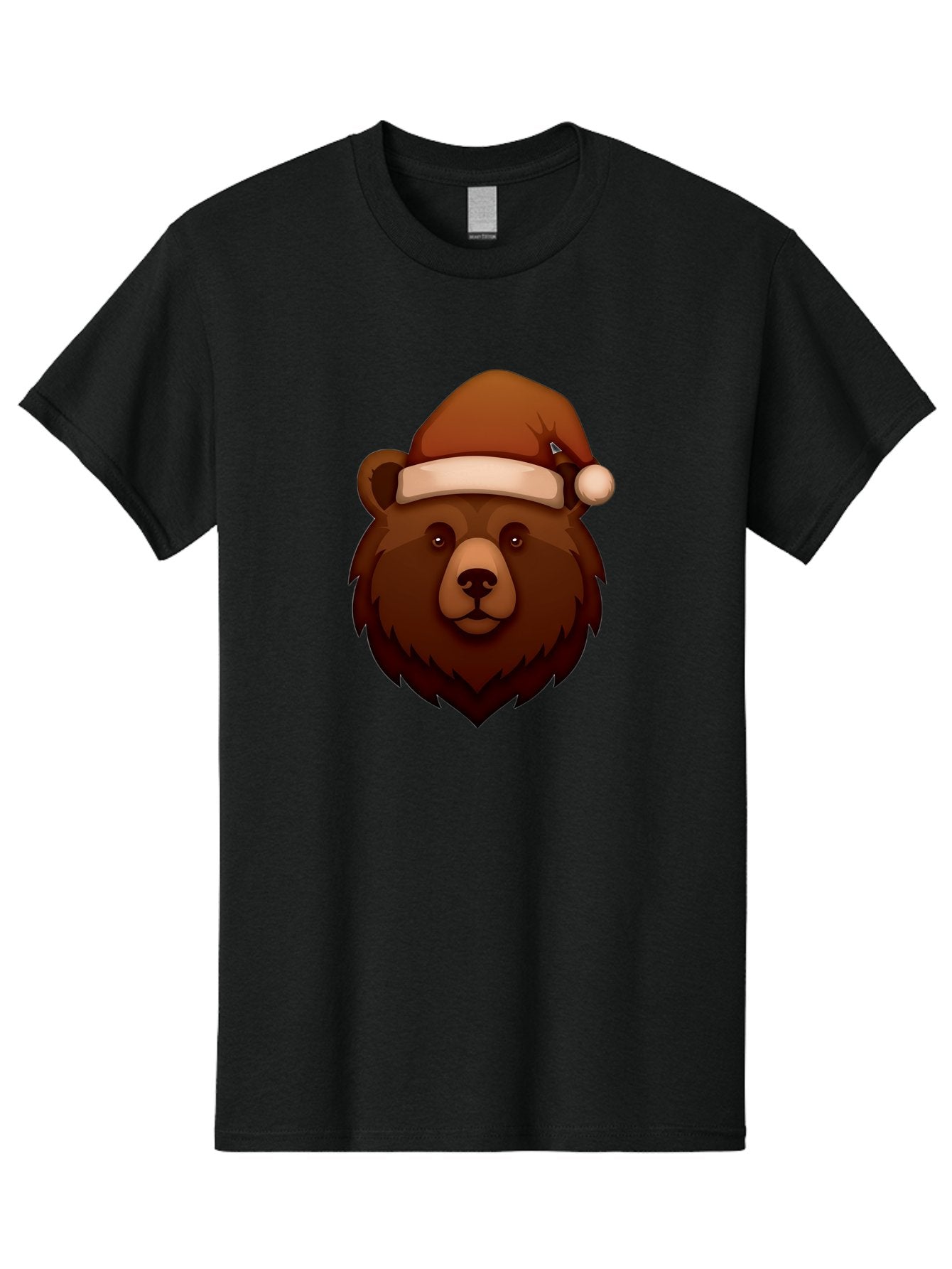 Bear-With-Santa-Hat Men'S Graphic Tee, 100% Cotton, Comfortable Casual Summer Wear, Machine Washable, Vintage Camera, Old Camera, Antique Camera, Black Camera, Classic Photography, Photography Equipment, Nostalgic Device, Film Camera, Bae886 7