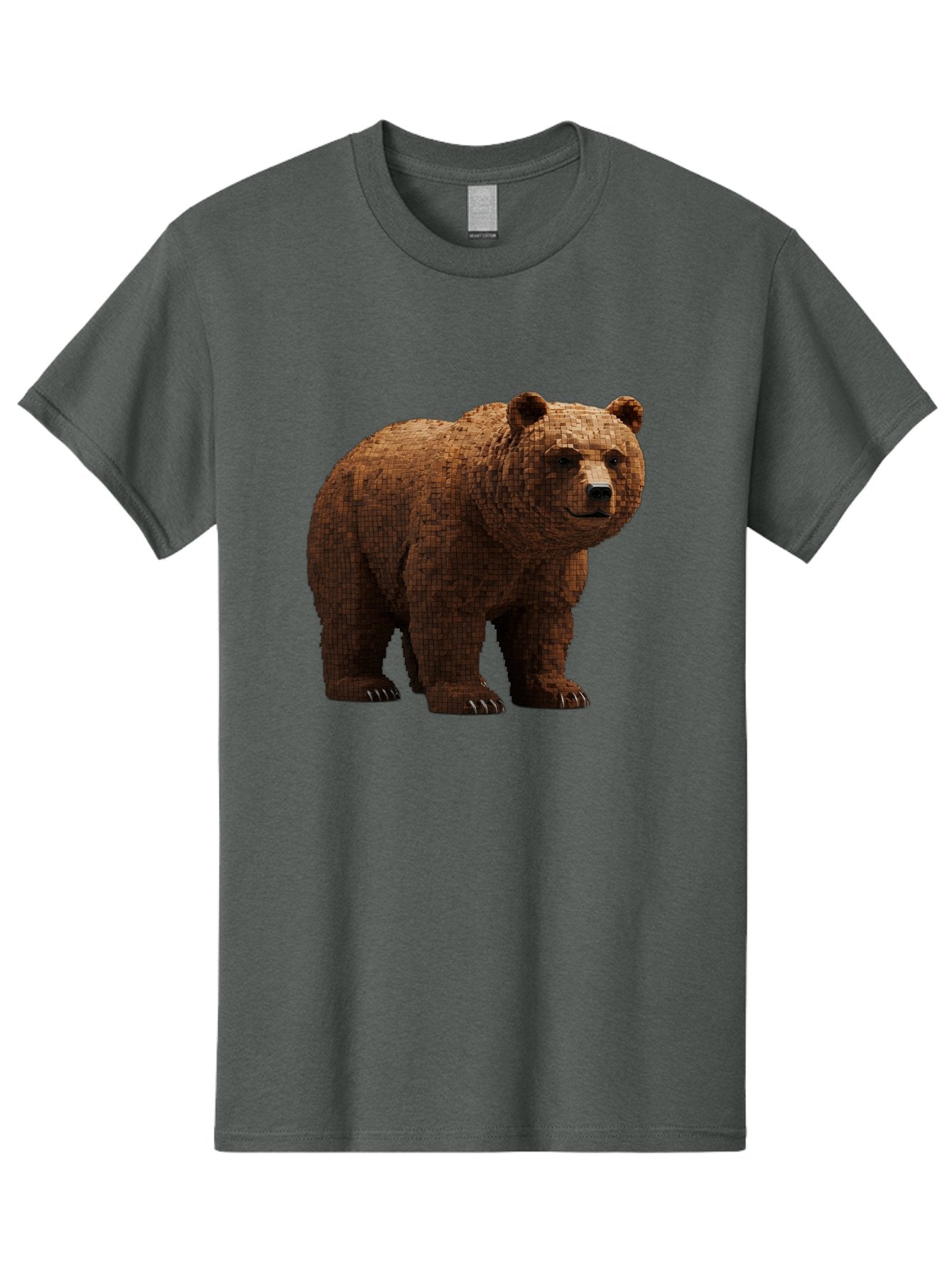 Bear Men'S Graphic Tee, 100% Cotton, Comfortable Casual Summer Wear, Machine Washable, Vintage Camera, Old Camera, Antique Camera, Black Camera, Classic Photography, Photography Equipment, Nostalgic Device, Film Camera, Camera Art Bae888 15