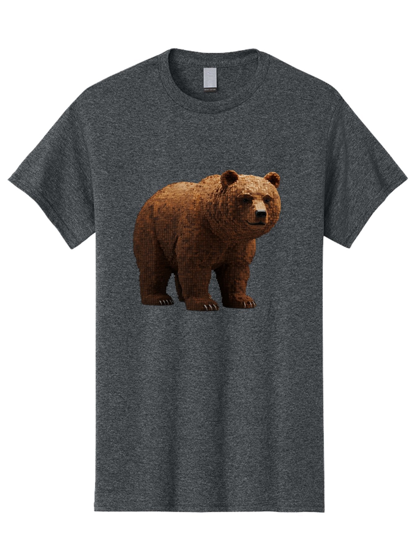 Bear Men'S Graphic Tee, 100% Cotton, Comfortable Casual Summer Wear, Machine Washable, Vintage Camera, Old Camera, Antique Camera, Black Camera, Classic Photography, Photography Equipment, Nostalgic Device, Film Camera, Camera Art Bae888 3