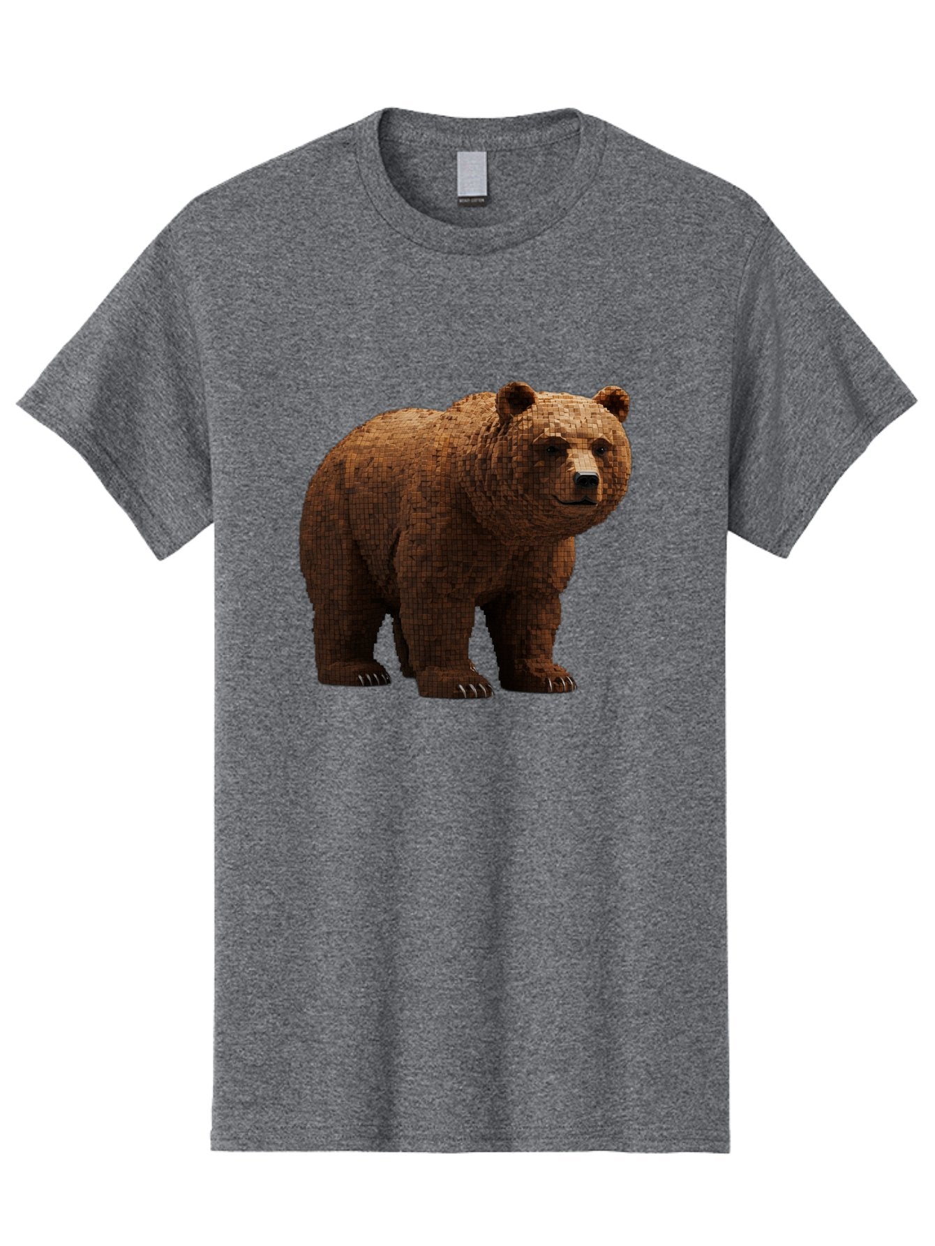 Bear Men'S Graphic Tee, 100% Cotton, Comfortable Casual Summer Wear, Machine Washable, Vintage Camera, Old Camera, Antique Camera, Black Camera, Classic Photography, Photography Equipment, Nostalgic Device, Film Camera, Camera Art Bae888 12