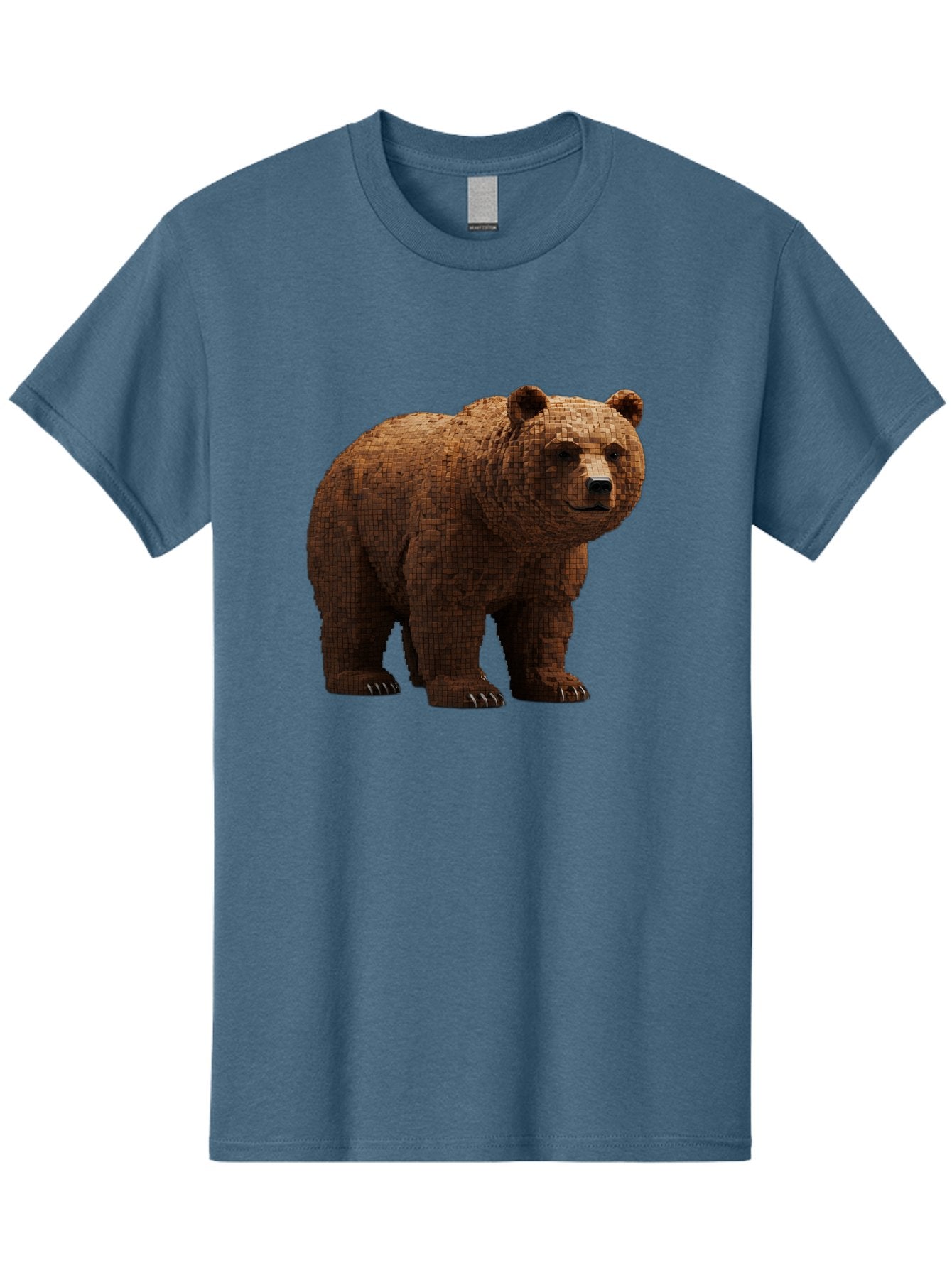 Bear Men'S Graphic Tee, 100% Cotton, Comfortable Casual Summer Wear, Machine Washable, Vintage Camera, Old Camera, Antique Camera, Black Camera, Classic Photography, Photography Equipment, Nostalgic Device, Film Camera, Camera Art Bae888 6