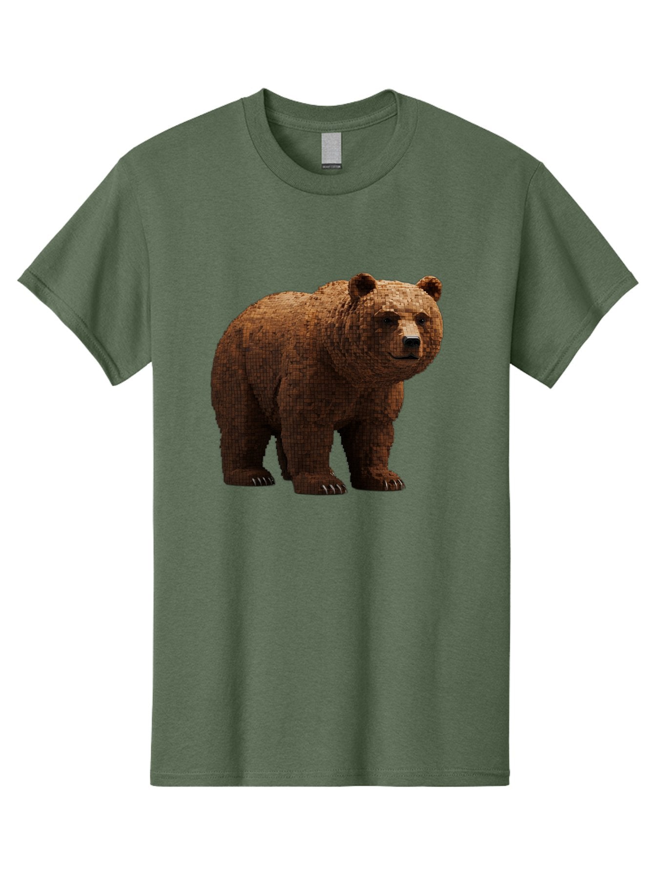 Bear Men'S Graphic Tee, 100% Cotton, Comfortable Casual Summer Wear, Machine Washable, Vintage Camera, Old Camera, Antique Camera, Black Camera, Classic Photography, Photography Equipment, Nostalgic Device, Film Camera, Camera Art Bae888 5