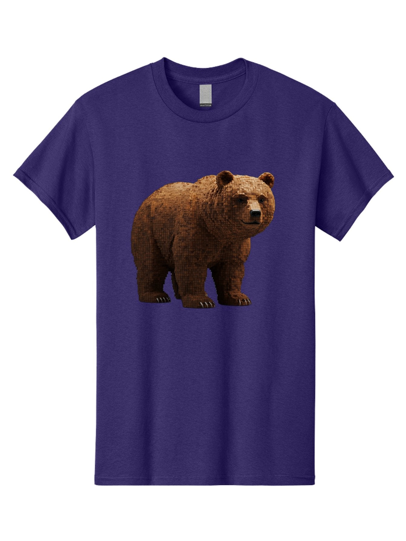 Bear Men'S Graphic Tee, 100% Cotton, Comfortable Casual Summer Wear, Machine Washable, Vintage Camera, Old Camera, Antique Camera, Black Camera, Classic Photography, Photography Equipment, Nostalgic Device, Film Camera, Camera Art Bae888 7